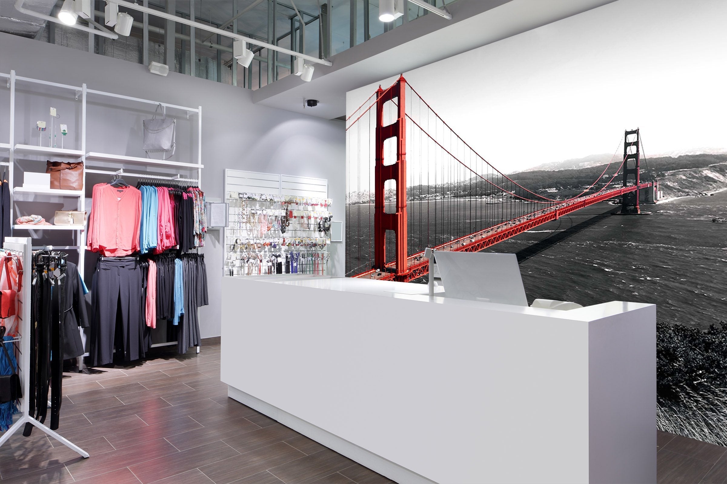 3D Golden Gate Bridge 09 Wall Murals Wallpaper AJ Wallpaper 2 