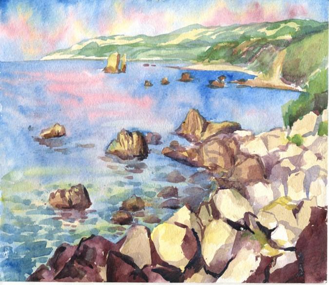 3D Stone River Bank 658 Wallpaper AJ Wallpaper 2 