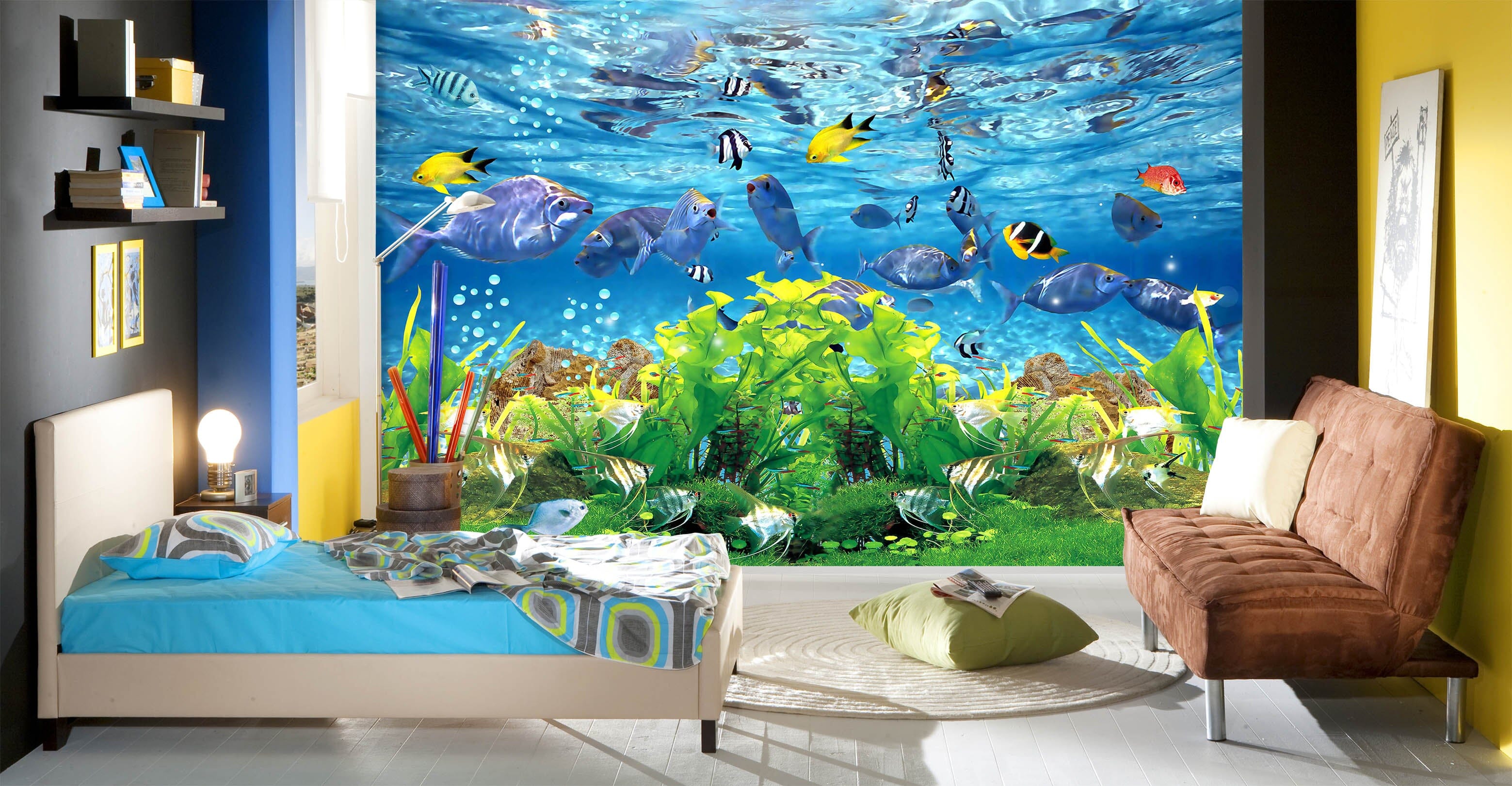 3D Underwater Games 1624 Wall Murals Wallpaper AJ Wallpaper 2 