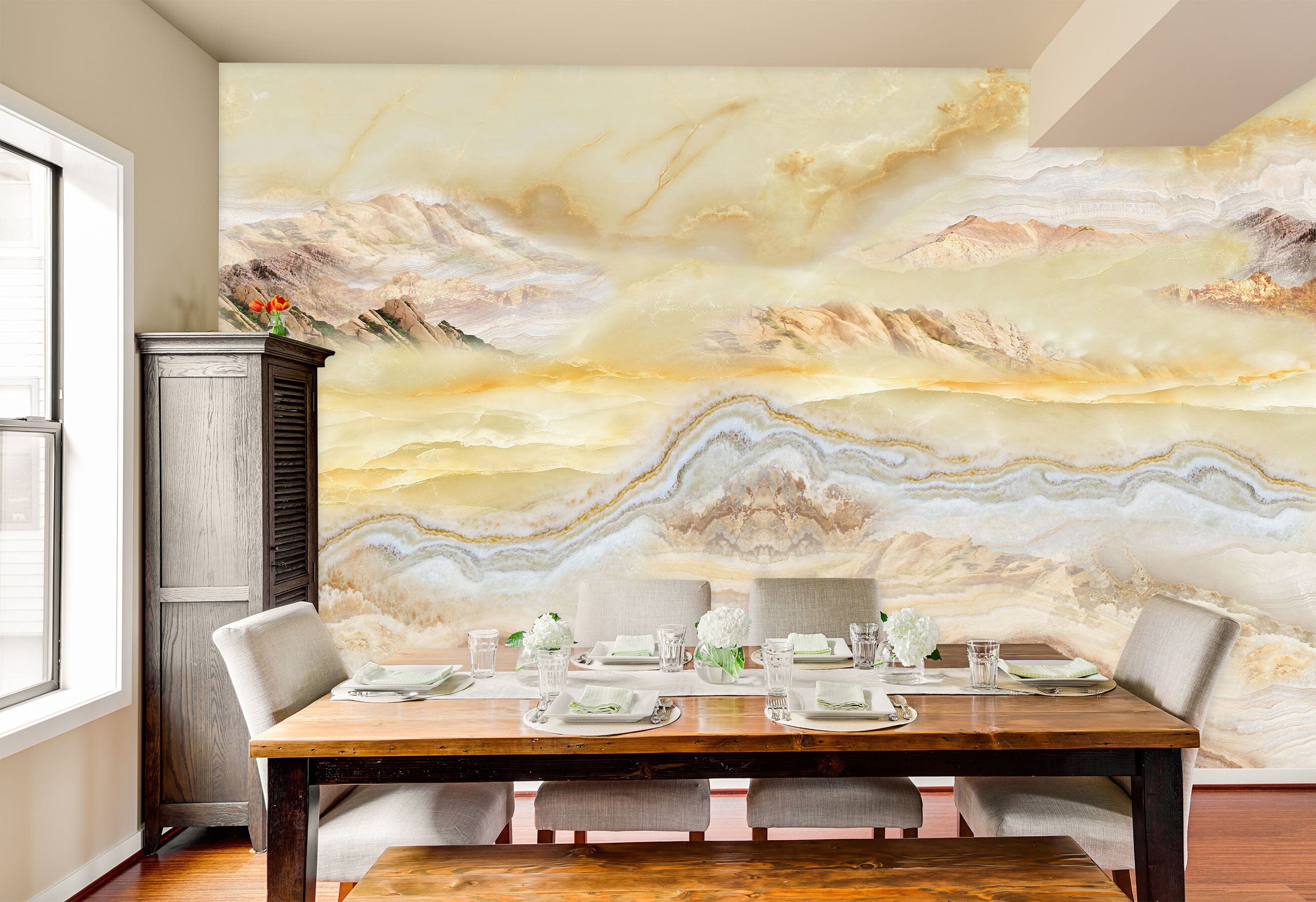 3D Valley River 1513 Wall Murals Wallpaper AJ Wallpaper 2 