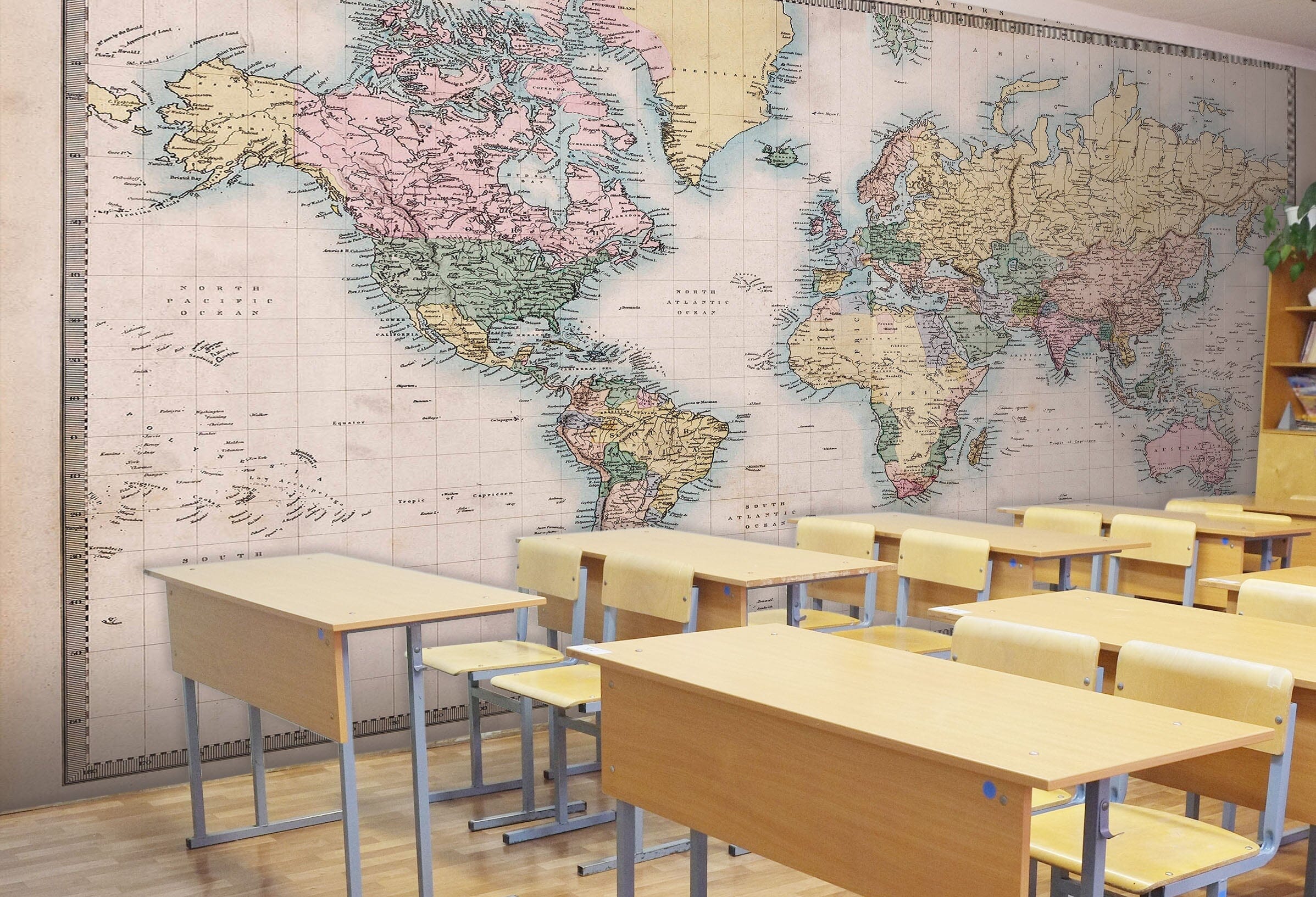 3D Map China 006 Wall Murals Wallpaper AJ Wallpaper 2 