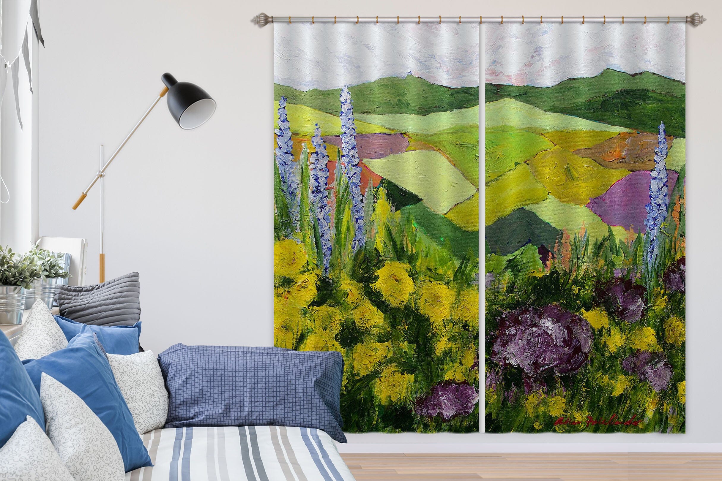 3D Garden 241 Allan P. Friedlander Curtain Curtains Drapes Curtains AJ Creativity Home 