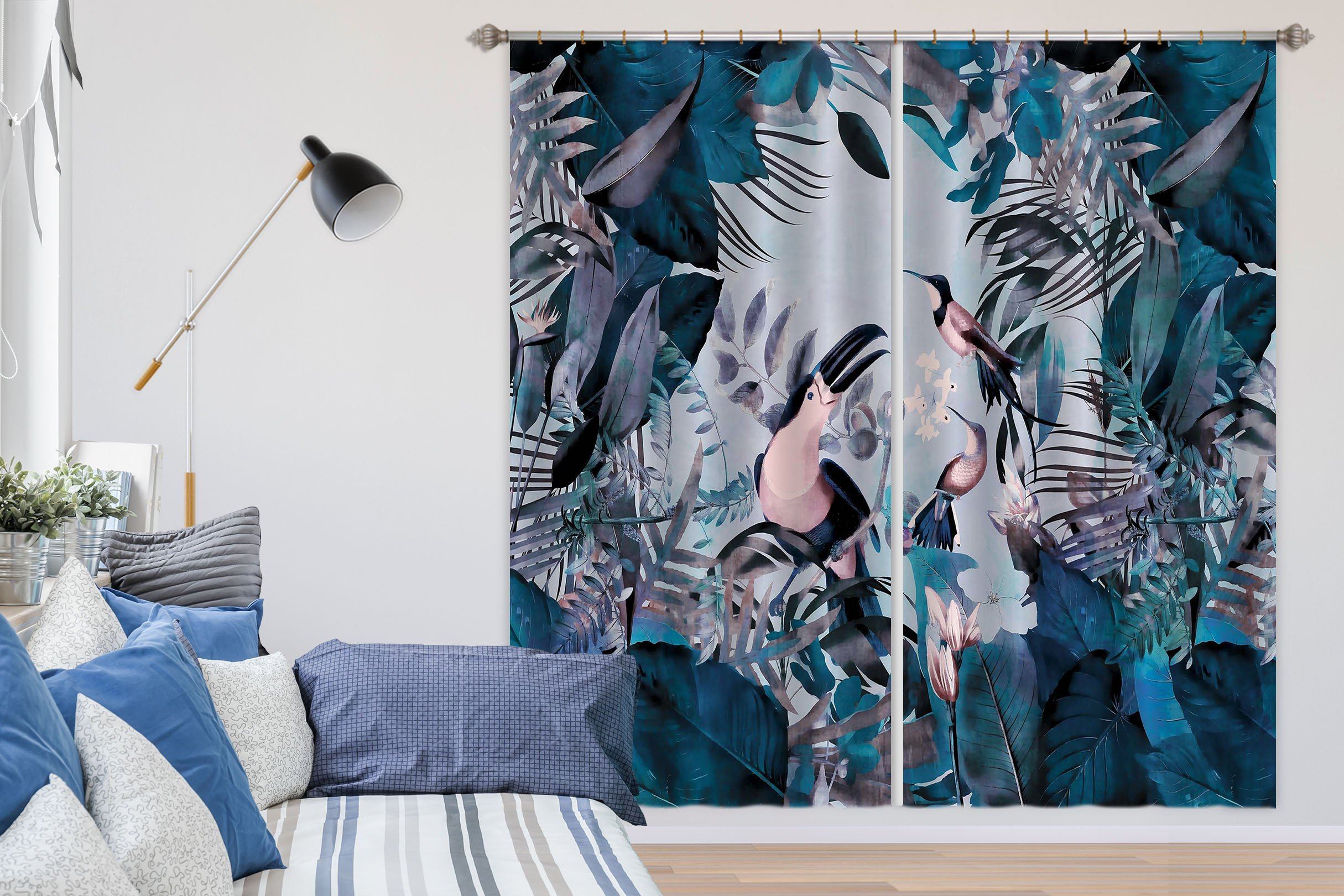 3D Bird Feeding 047 Andrea haase Curtain Curtains Drapes Curtains AJ Creativity Home 