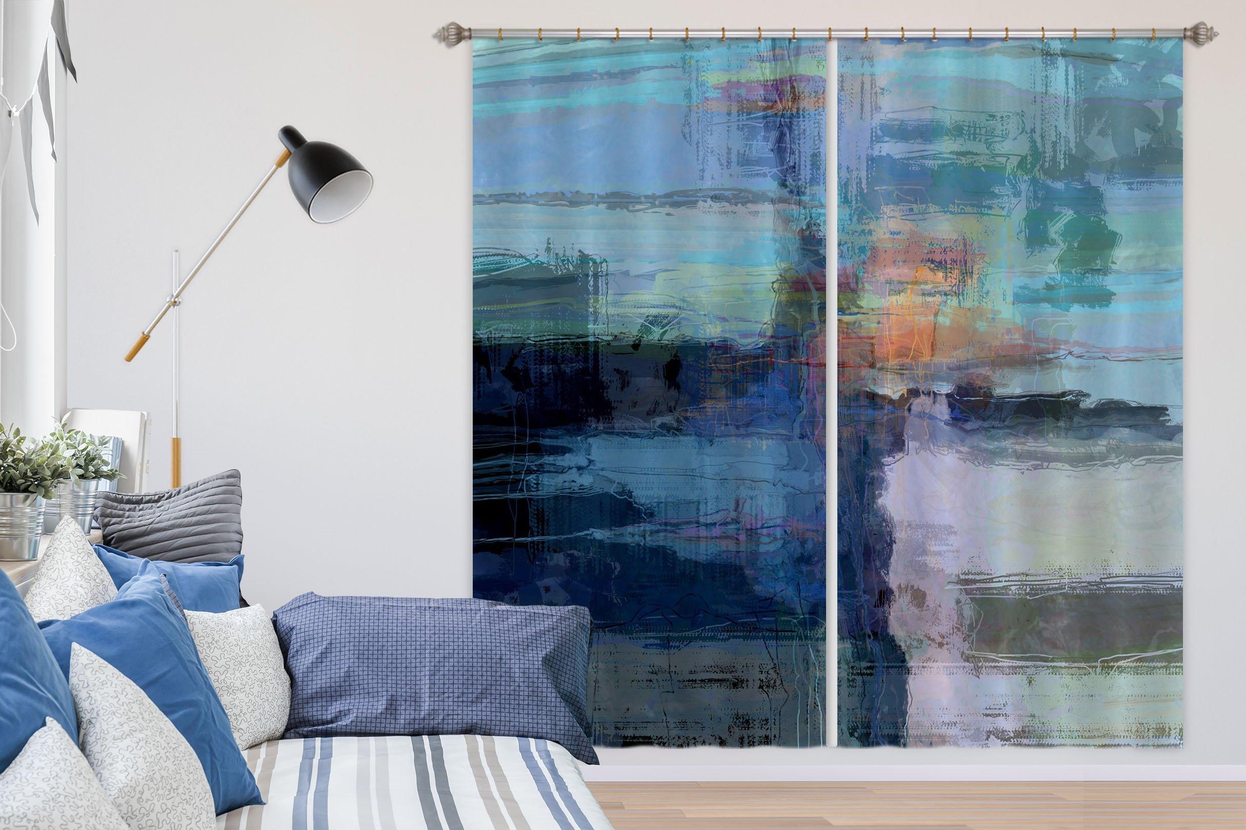 3D Black Smoke 041 Michael Tienhaara Curtain Curtains Drapes Curtains AJ Creativity Home 