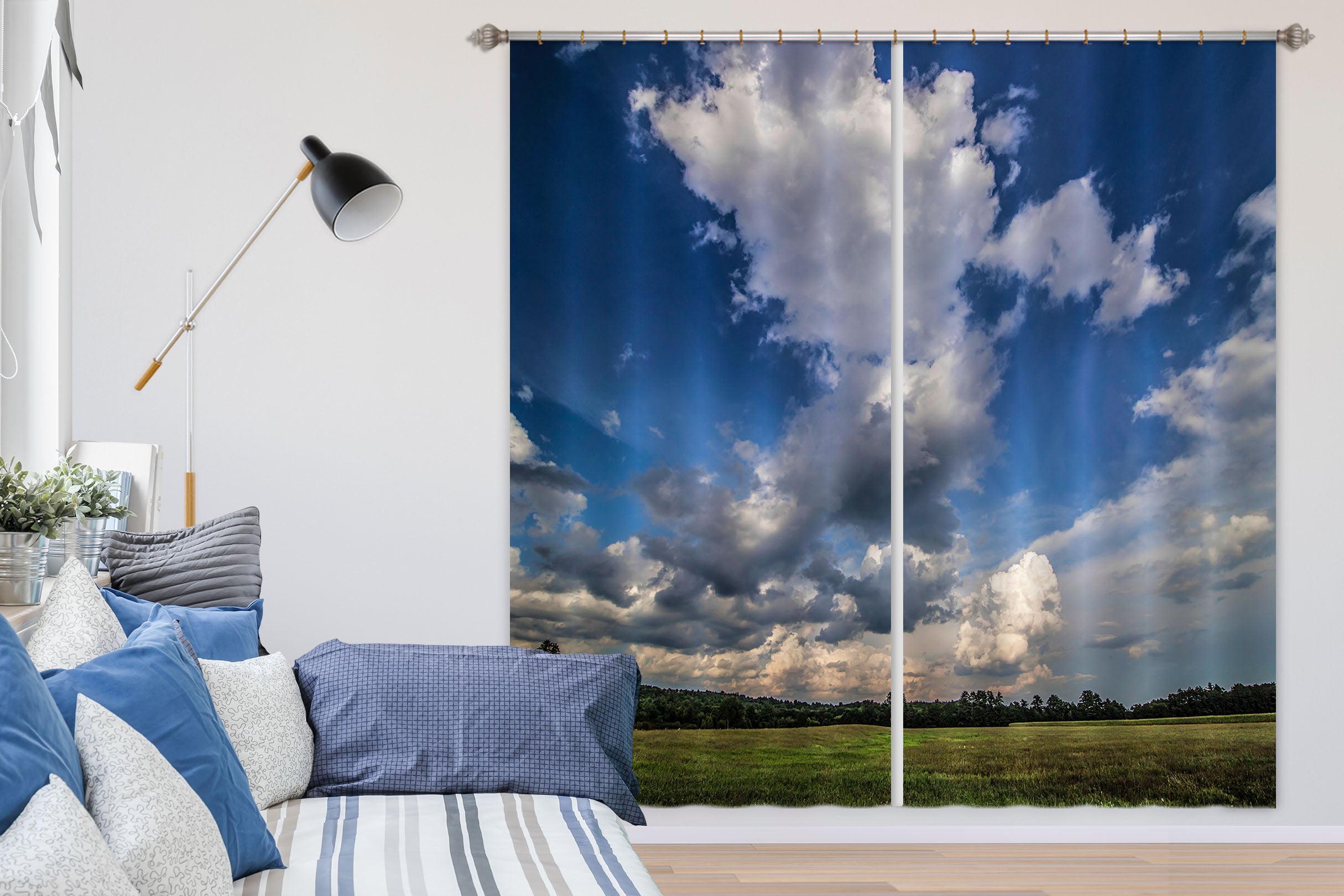 3D Sky 86077 Jerry LoFaro Curtain Curtains Drapes