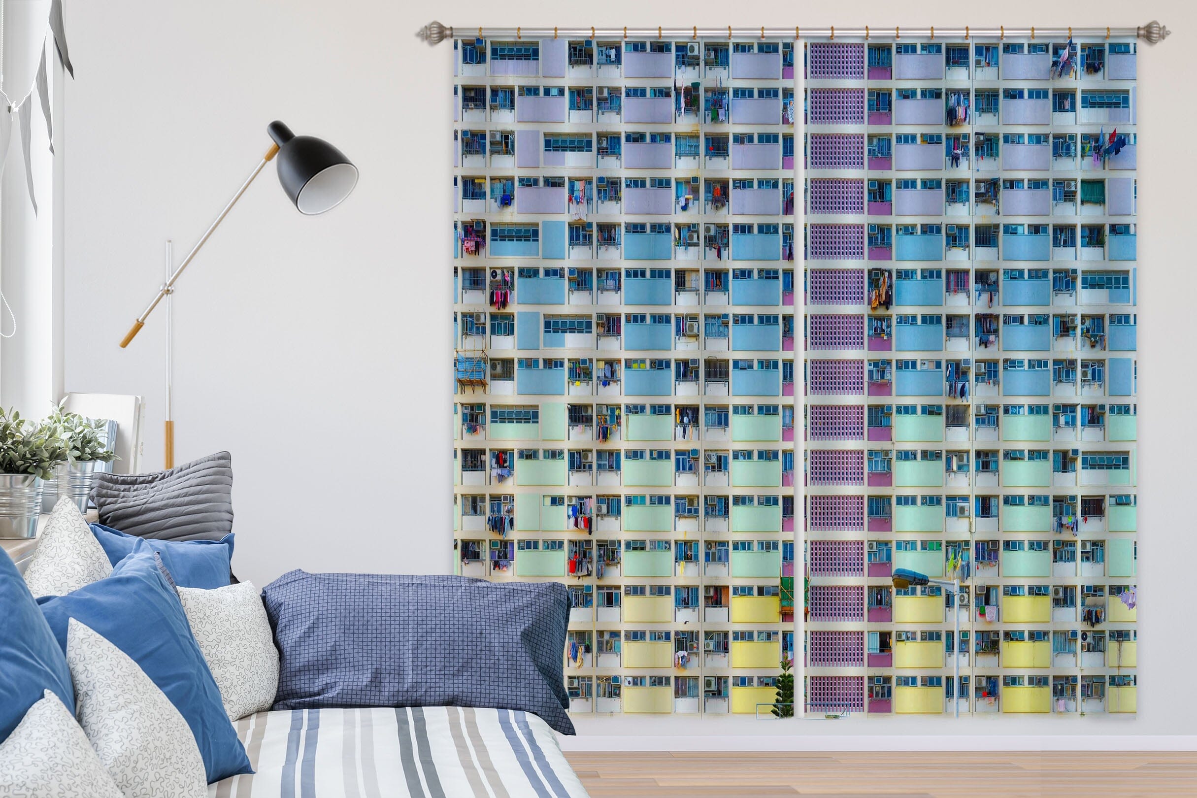 3D Residential Building 107 Marco Carmassi Curtain Curtains Drapes Curtains AJ Creativity Home 