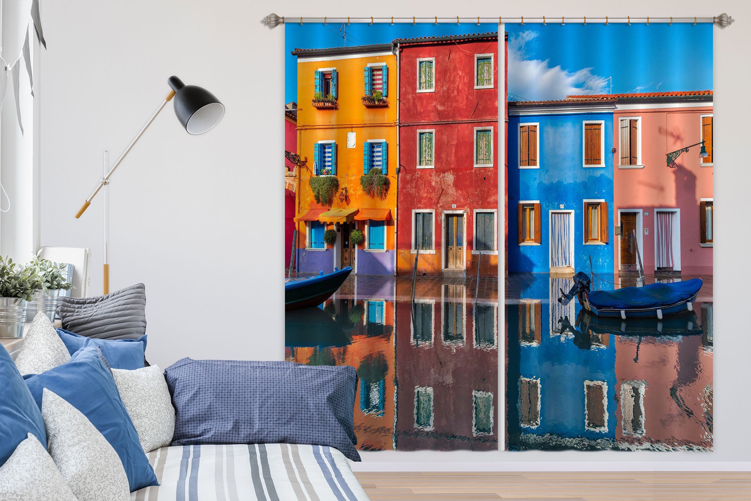 3D Color House 103 Marco Carmassi Curtain Curtains Drapes