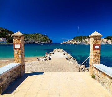 3D Beach Blue Water 792 Wallpaper AJ Wallpaper 2 