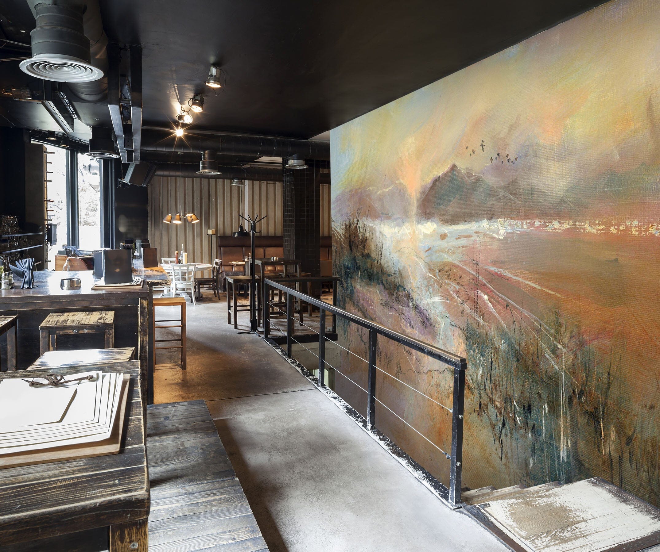 3D Mountain River Graffiti 1402 Anne Farrall Doyle Wall Mural Wall Murals Wallpaper AJ Wallpaper 2 