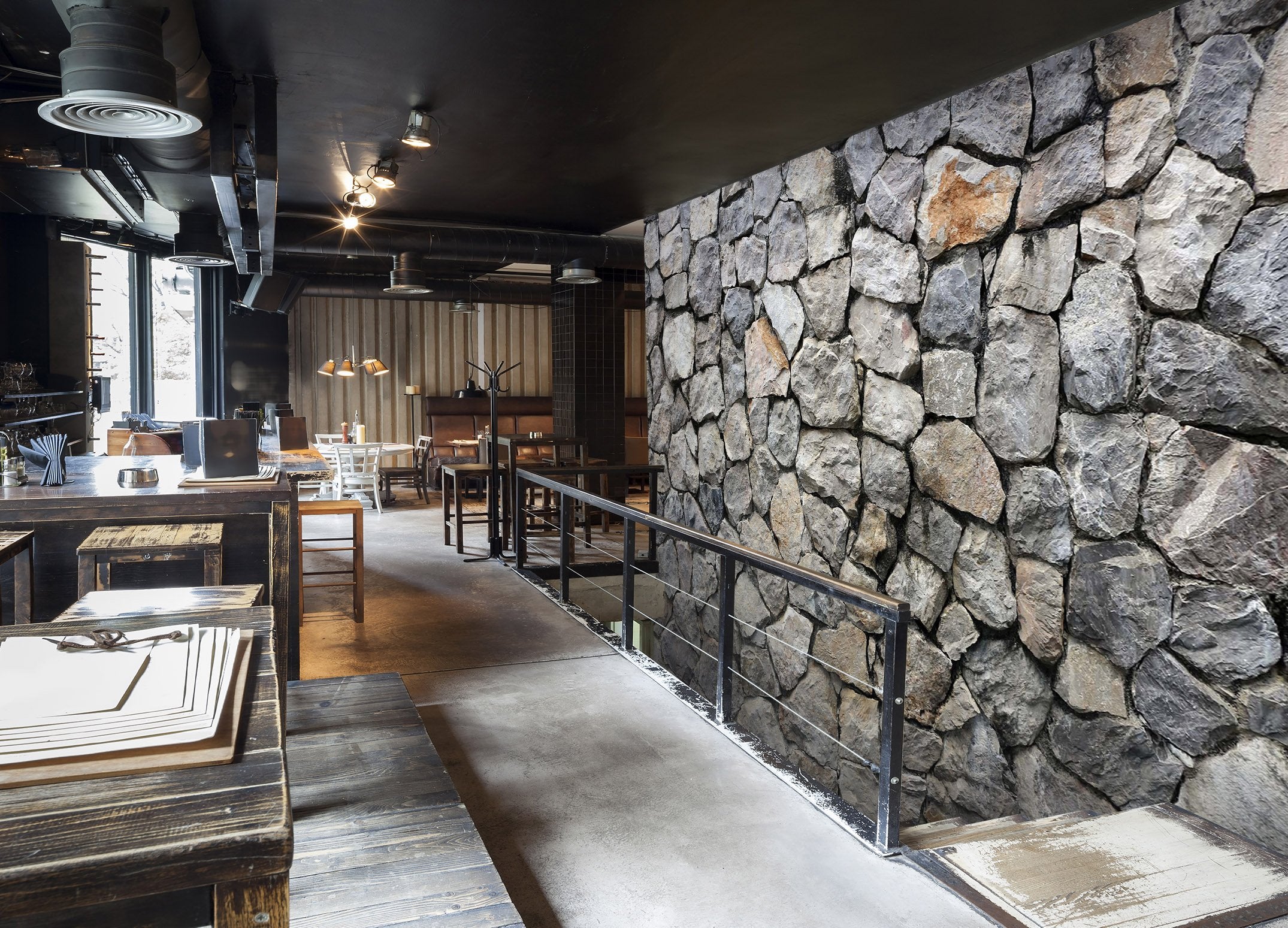 3D Interlace Rock 16 Wall Murals Wallpaper AJ Wallpaper 2 