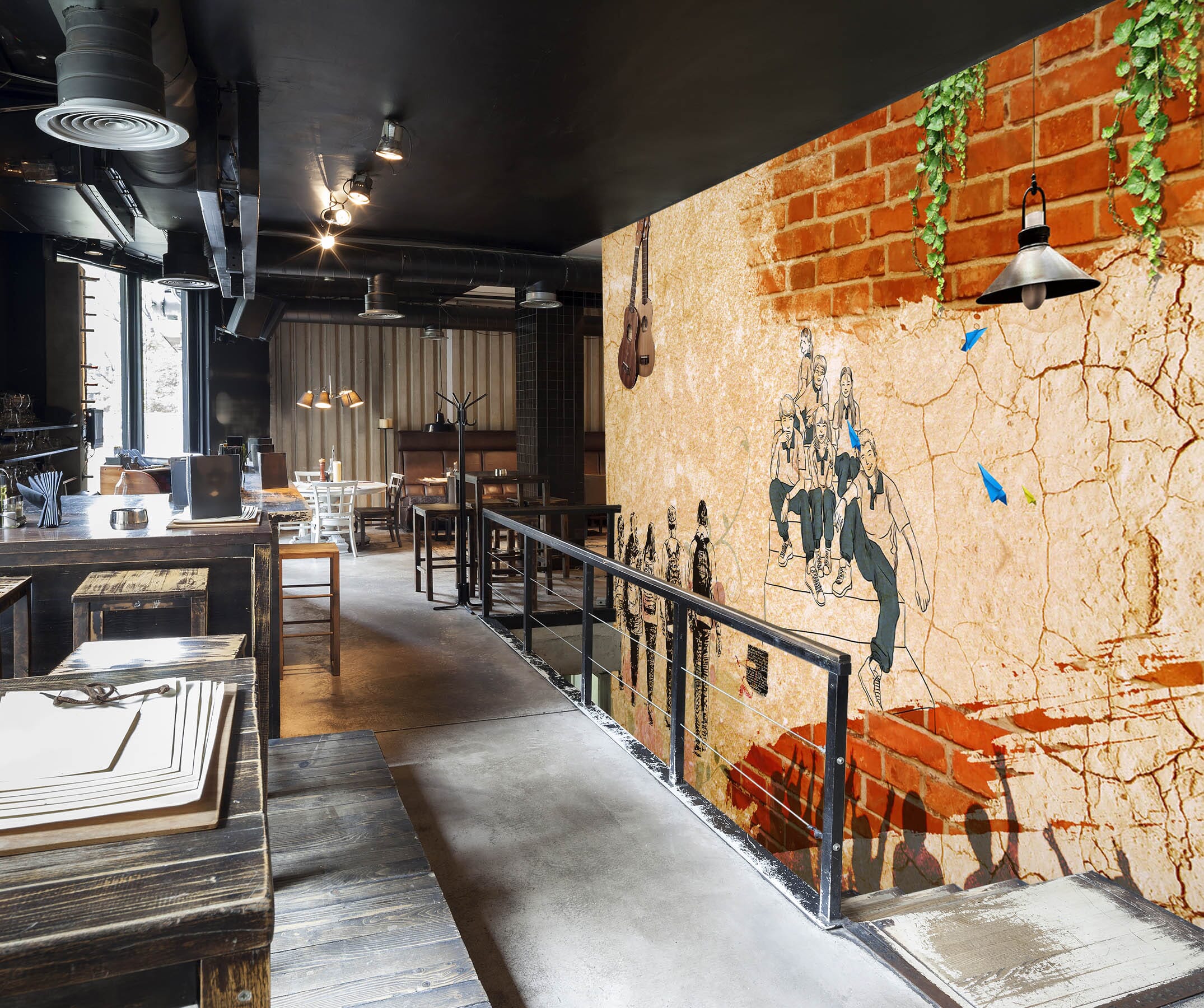 3D Travel Together 1637 Wall Murals Wallpaper AJ Wallpaper 2 