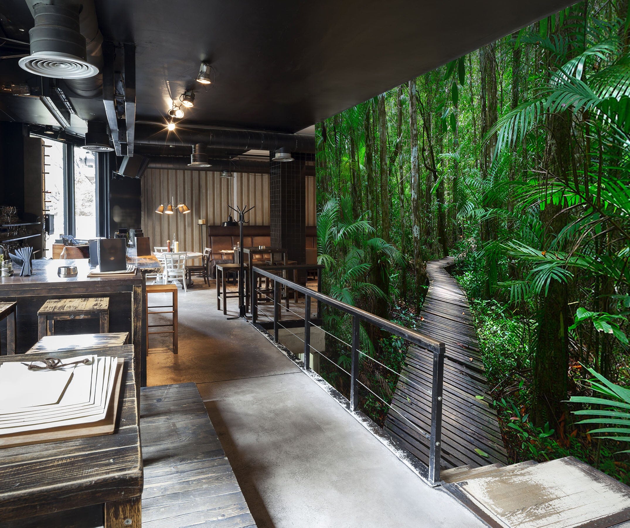 3D Forest Path 326 Wall Murals Wallpaper AJ Wallpaper 2 