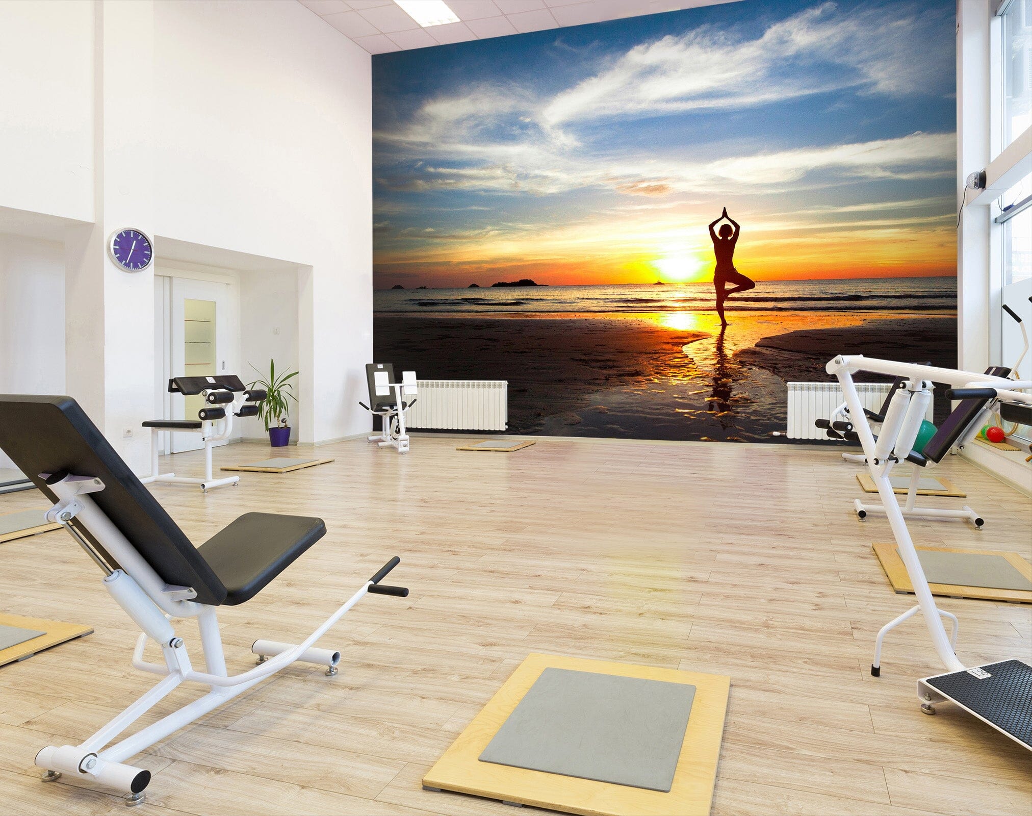 3D Sea Yoga 218 Wall Murals Wallpaper AJ Wallpaper 2 