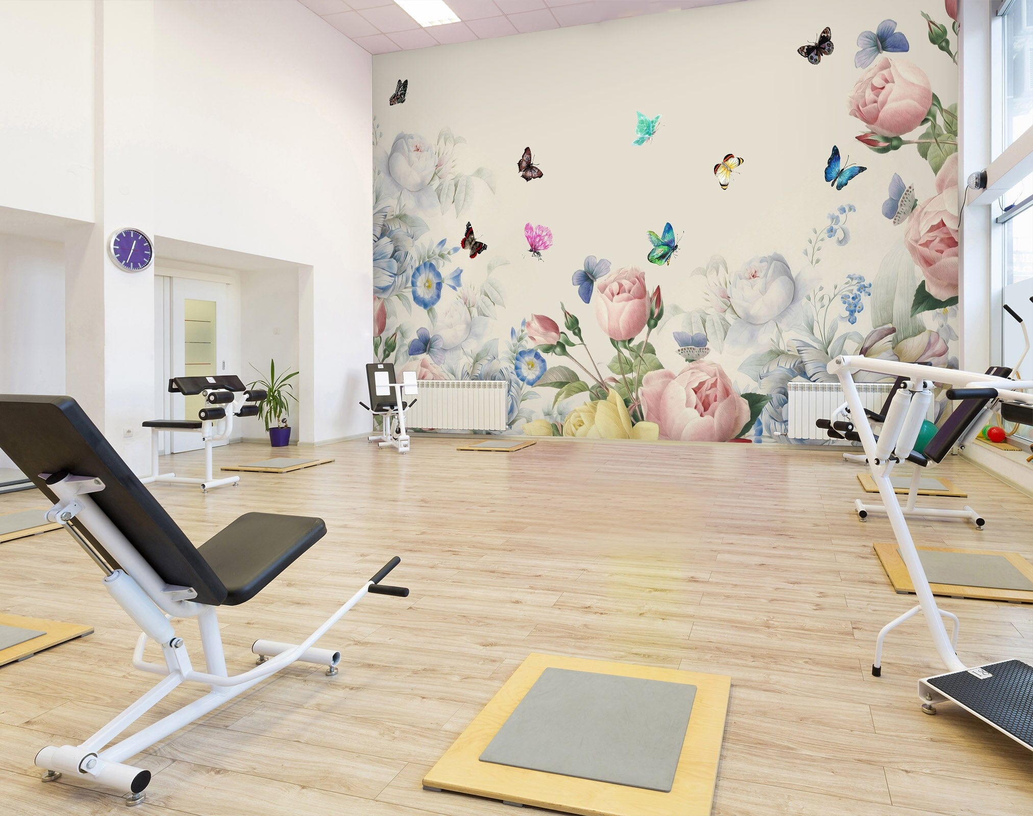 3D Fragrant Butterfly 092 Wall Murals Wallpaper AJ Wallpaper 2 