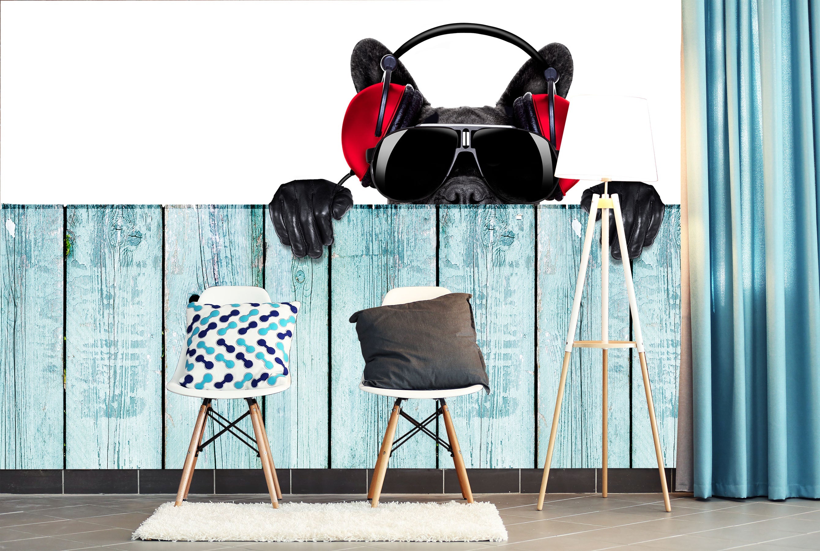 3D Headset 009 Wall Murals Wallpaper AJ Wallpaper 2 