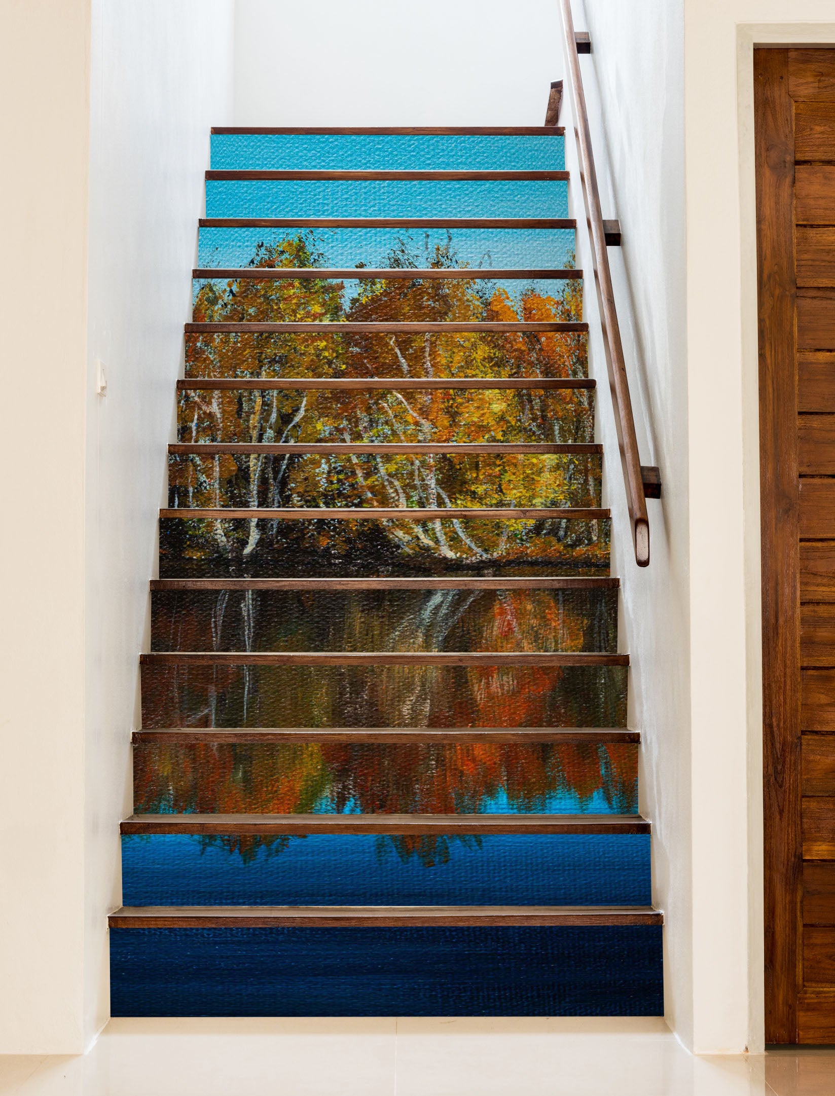 3D Woods Lake 8801 Marina Zotova Stair Risers