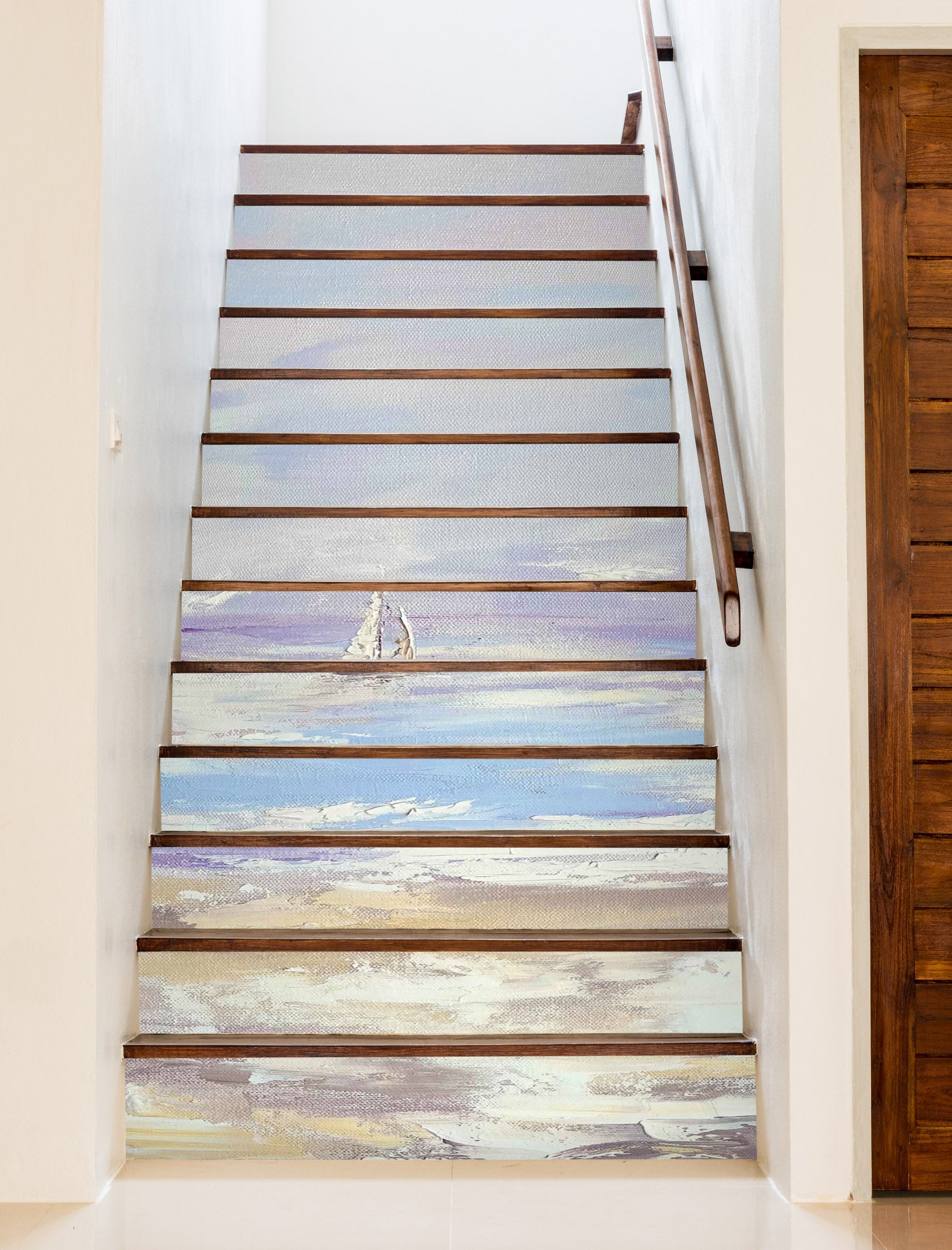 3D Ocean Painting 3918 Skromova Marina Stair Risers