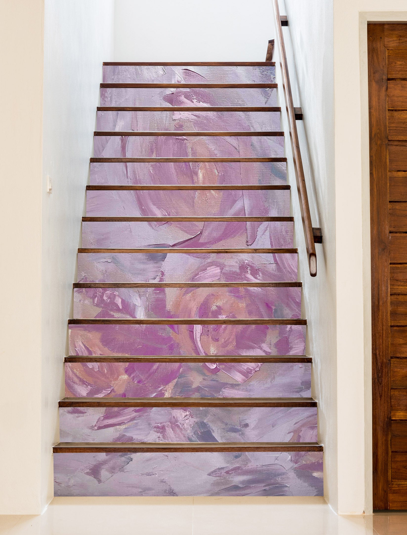3D Floral Pigment 3939 Skromova Marina Stair Risers