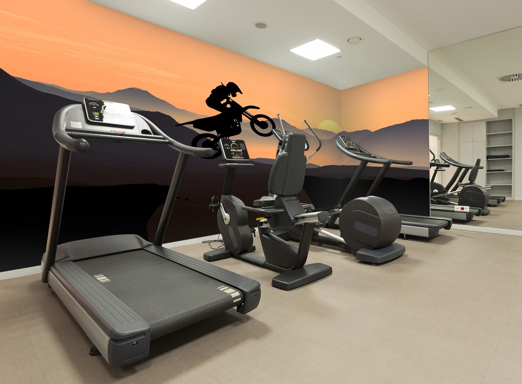 3D Mountain Bike 021 Wall Murals Wallpaper AJ Wallpaper 2 