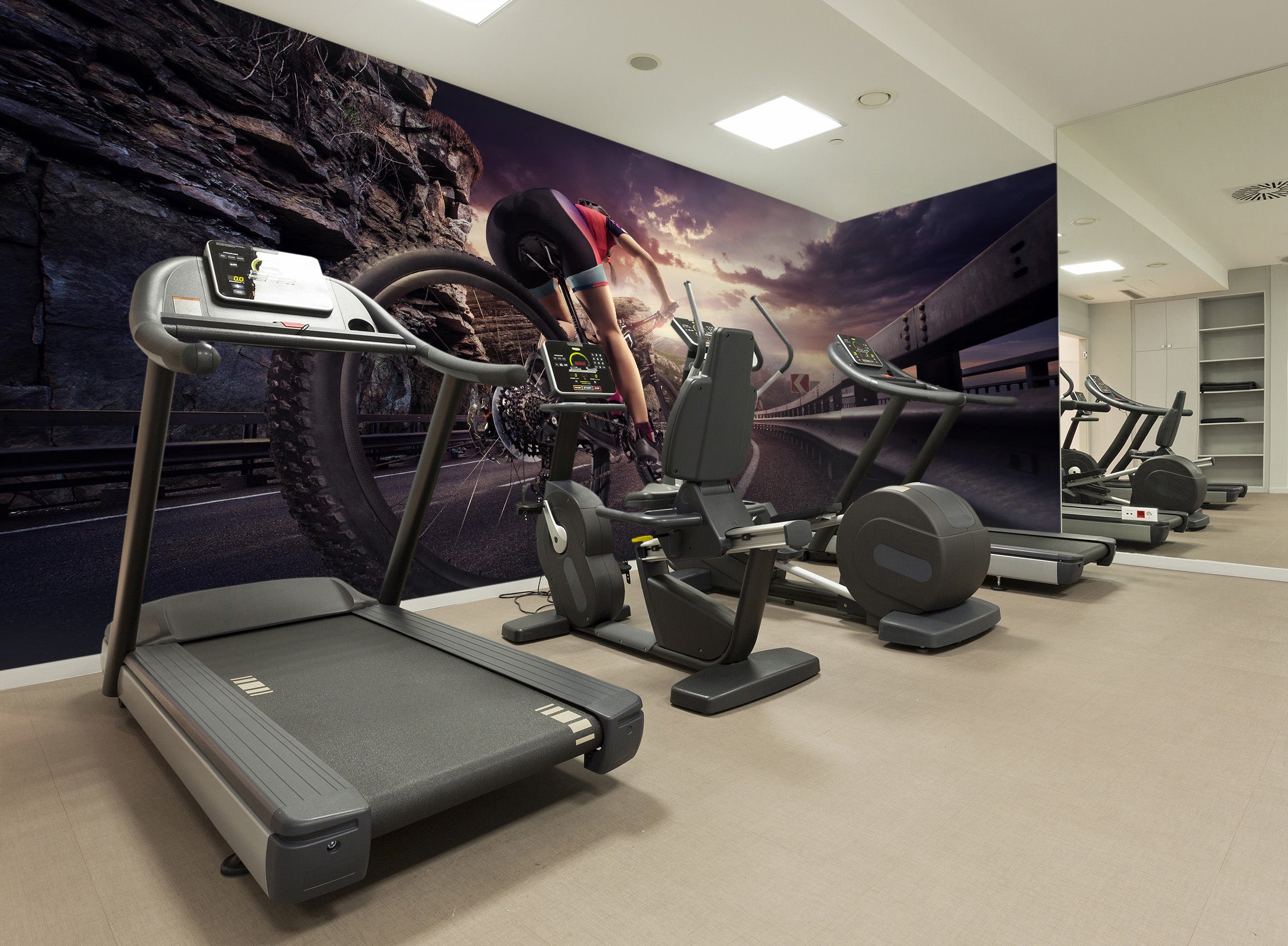 3D Ride A Bike 071 Wall Murals Wallpaper AJ Wallpaper 2 
