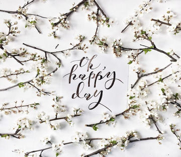 3D Flower Branch Happy Day 79 Wallpaper AJ Wallpaper 