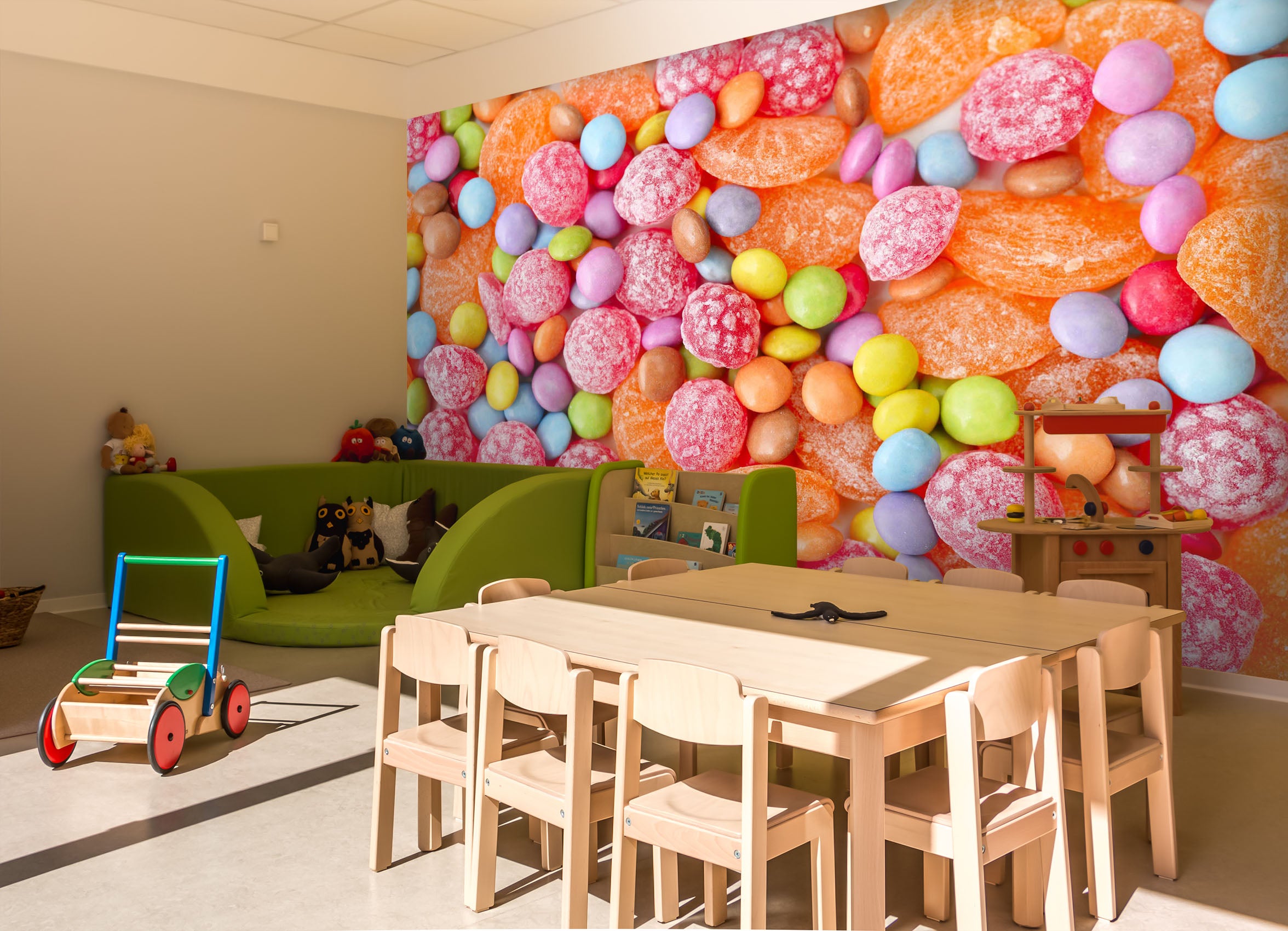 3D Fruit Candy 245 Wall Murals