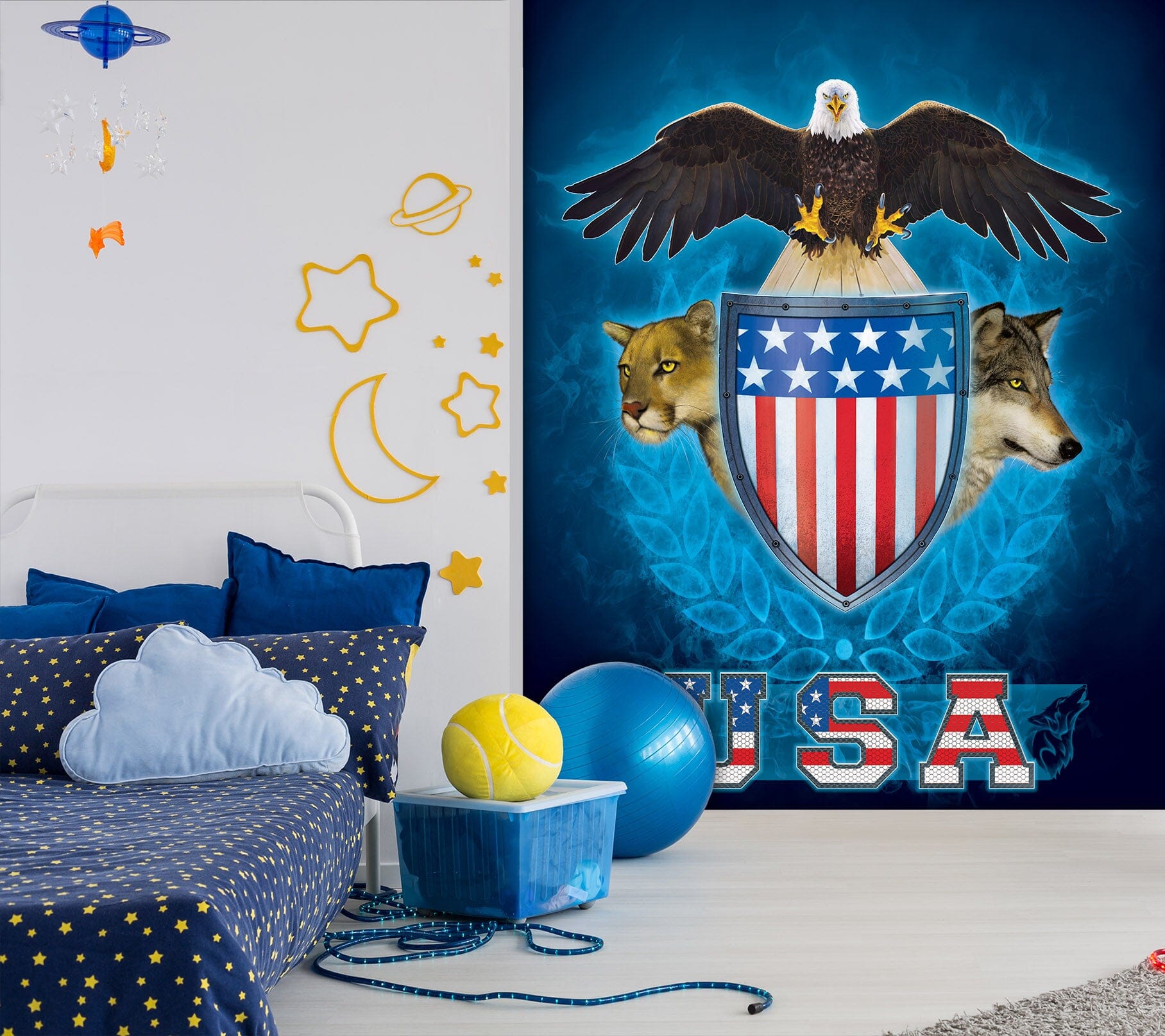 3D USA Trinity 1567 Wall Murals Exclusive Designer Vincent Wallpaper AJ Wallpaper 2 