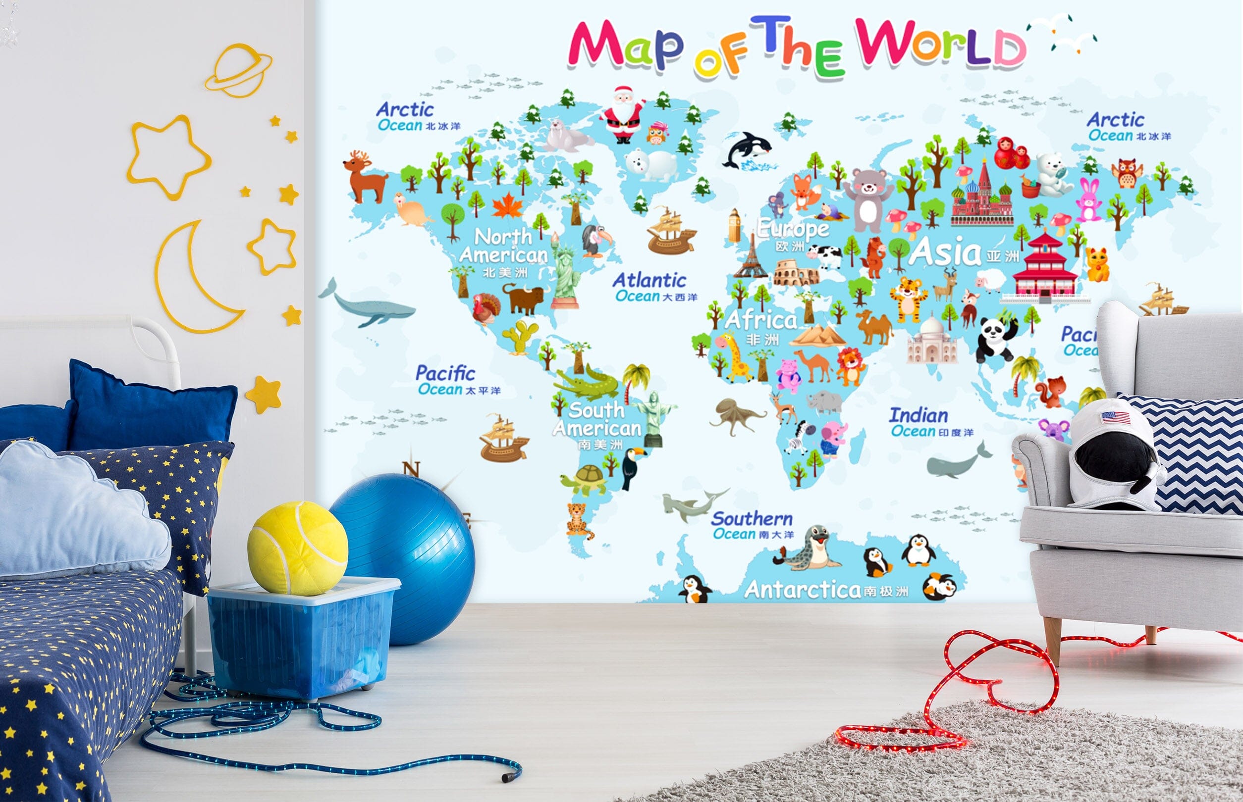3D Forest Map 1610 Wall Murals Wallpaper AJ Wallpaper 2 