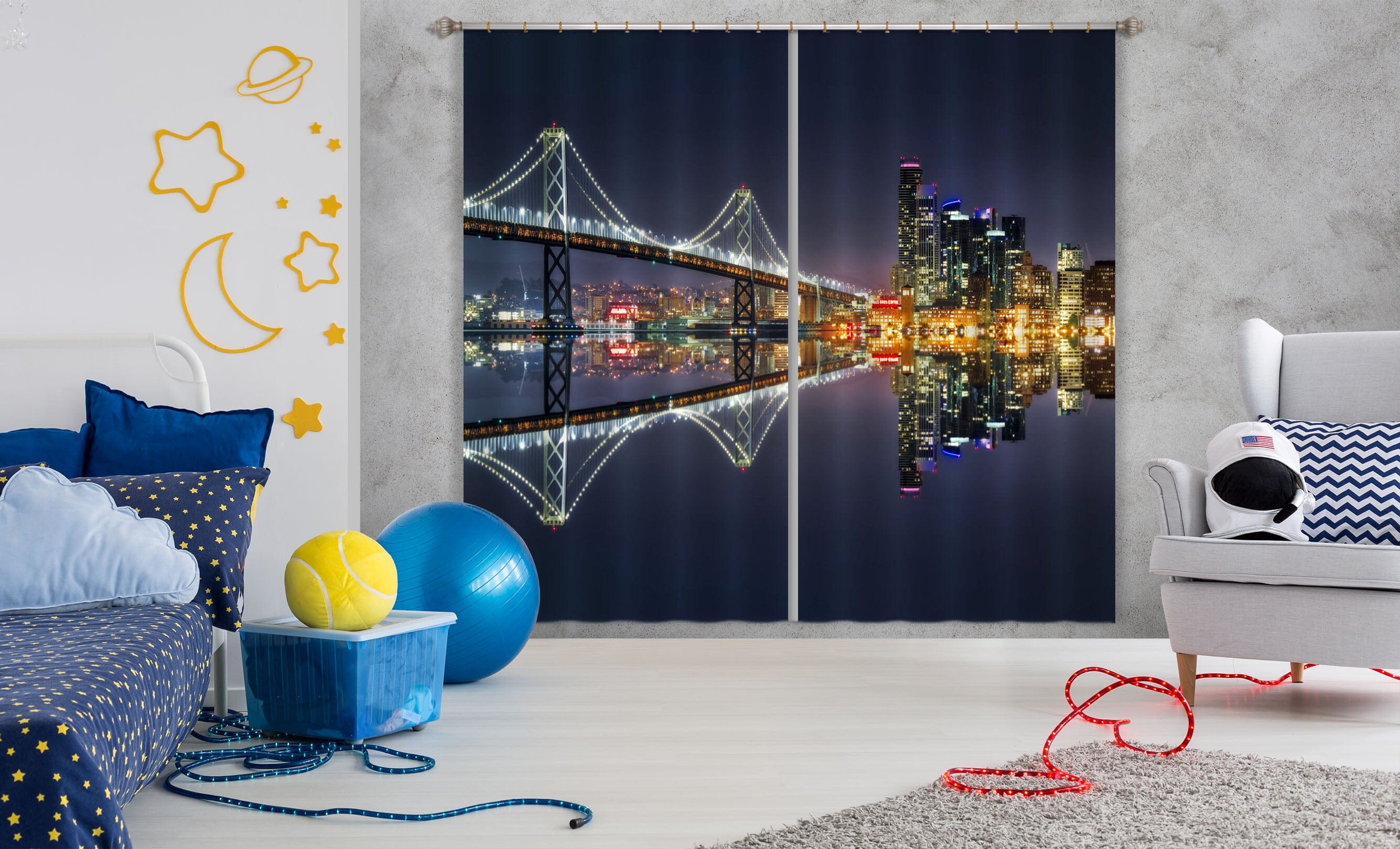 3D Golden City 182 Marco Carmassi Curtain Curtains Drapes Curtains AJ Creativity Home 