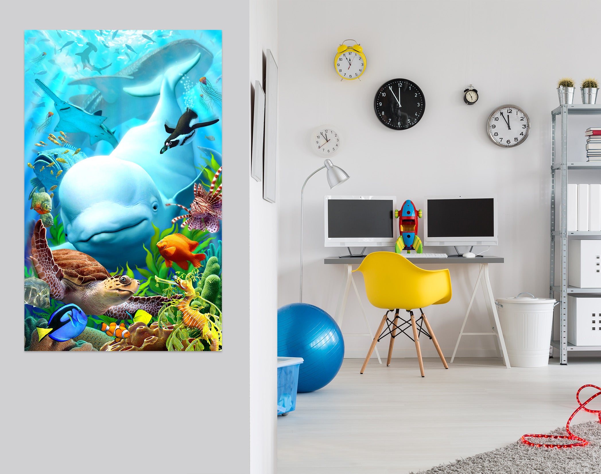 3D Seavilians 85190 Jerry LoFaro Wall Sticker