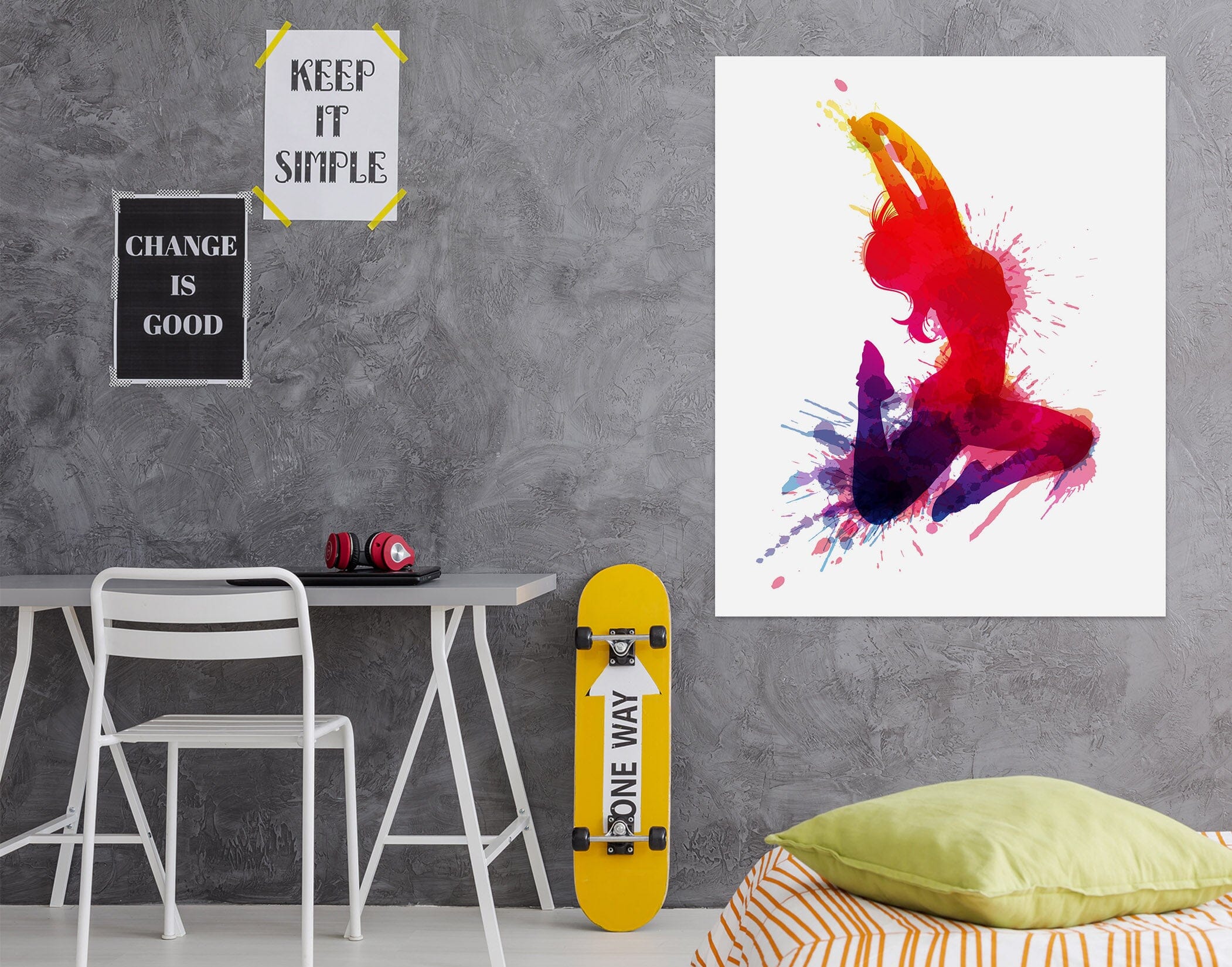 3D Dancing woman 1003 Wall Sticker Wallpaper AJ Wallpaper 2 