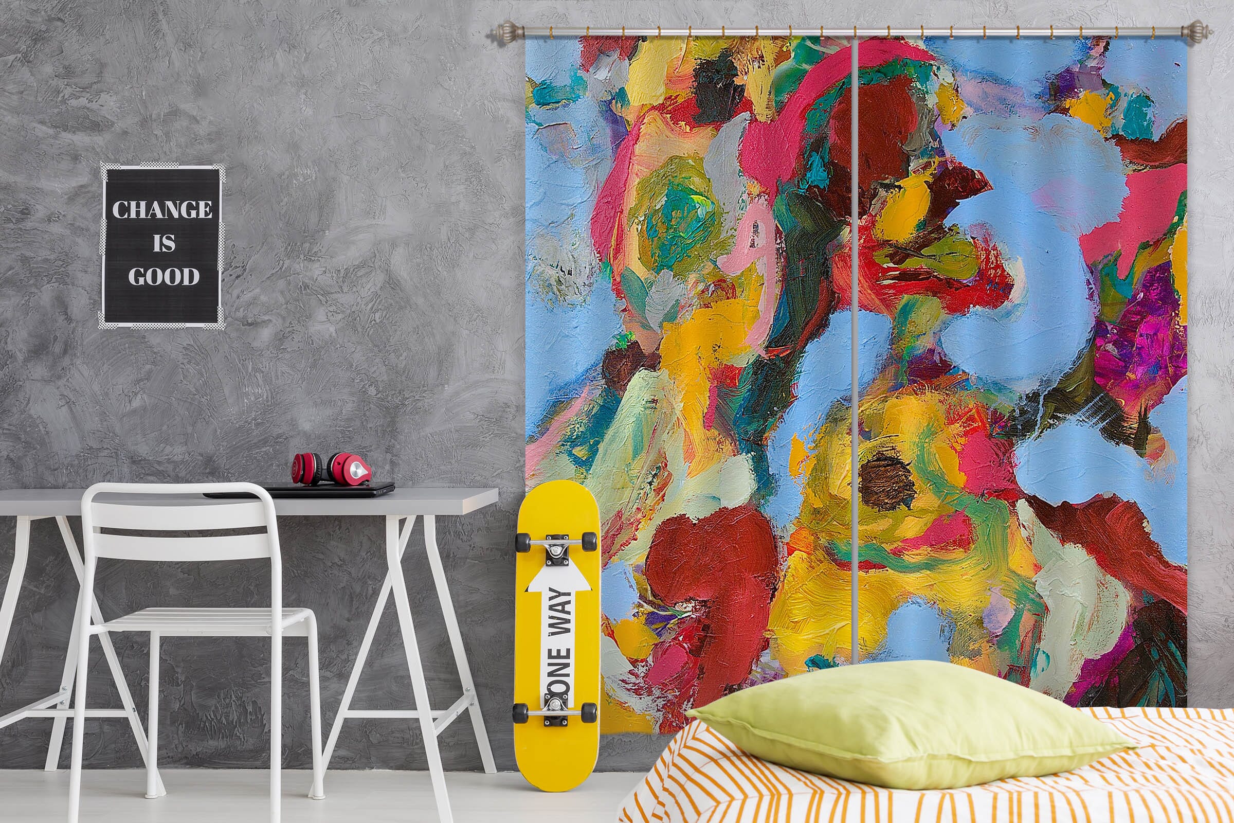 3D Hearty Fruit 101 Allan P. Friedlander Curtain Curtains Drapes Curtains AJ Creativity Home 