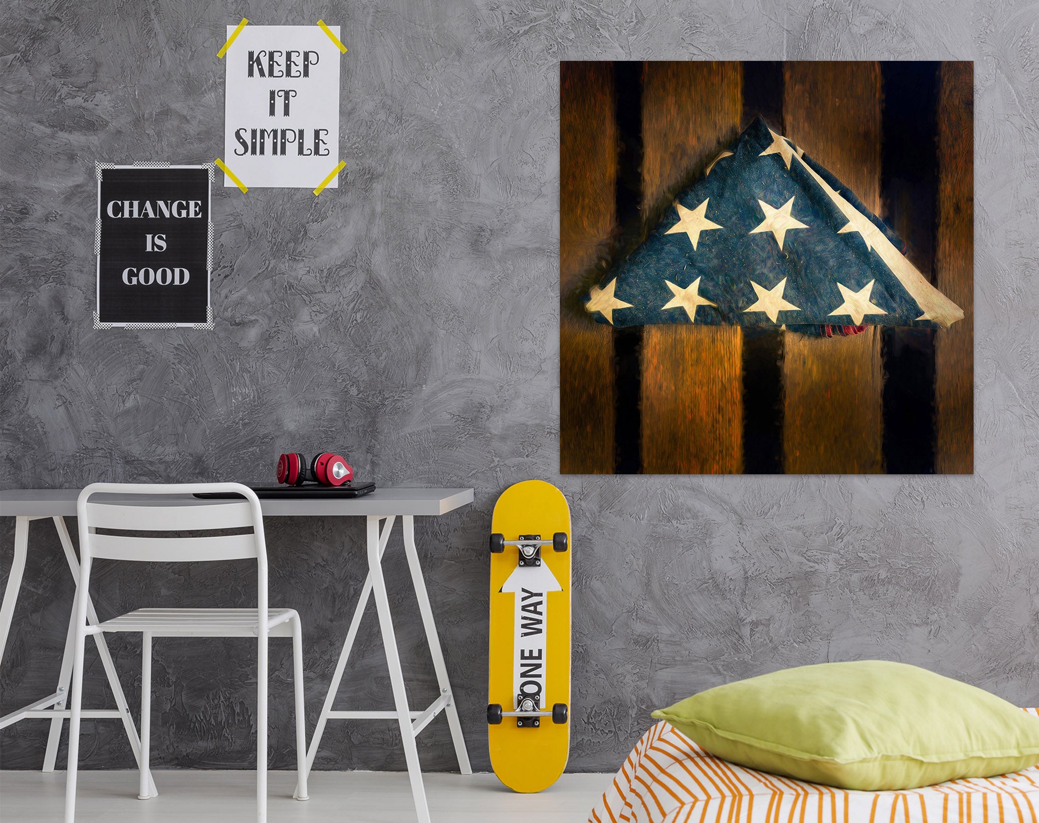 3D Star Handkerchief 4036 Beth Sheridan Wall Sticker