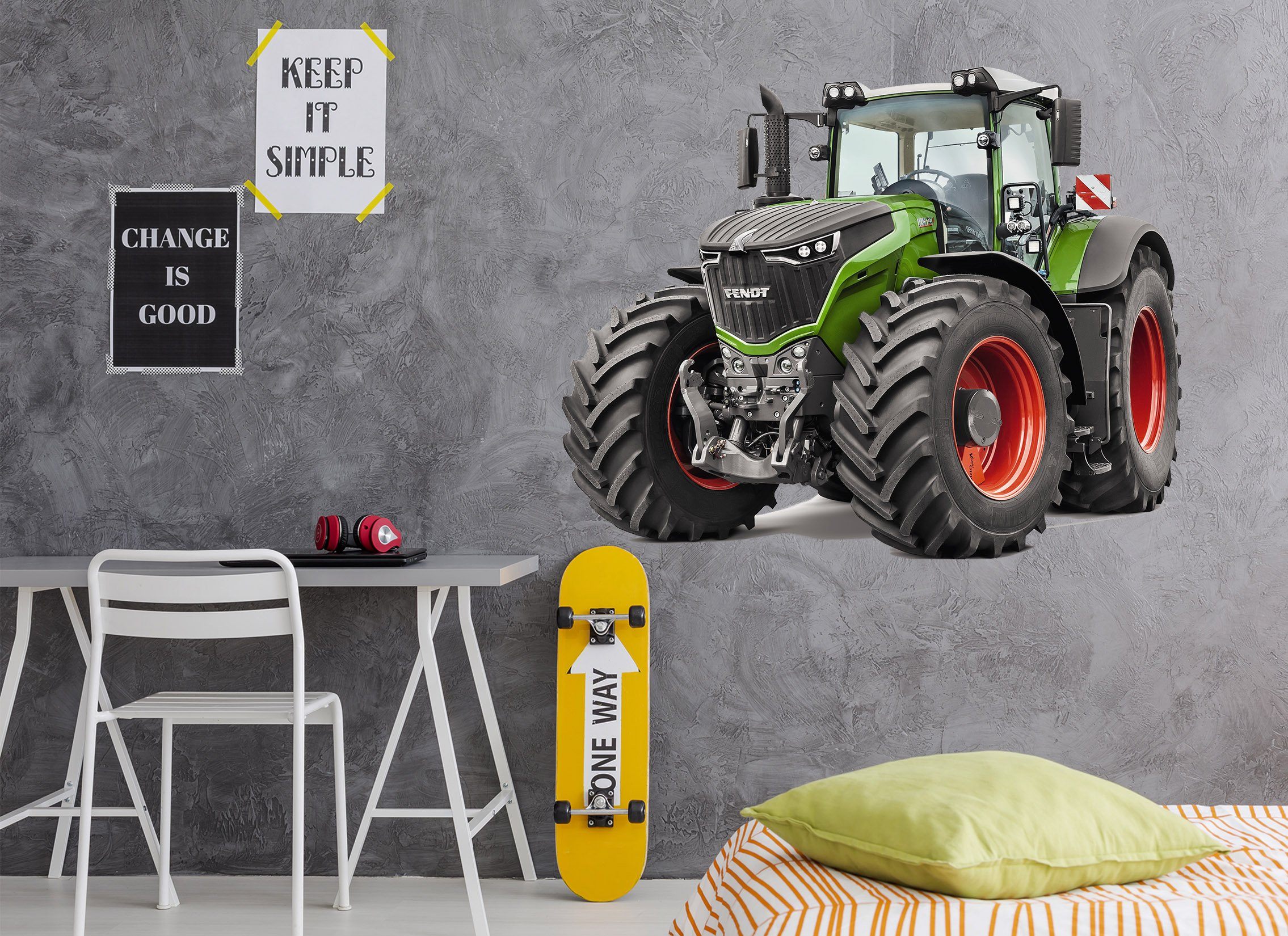 3D Tractor 0023 Vehicles Wallpaper AJ Wallpaper 