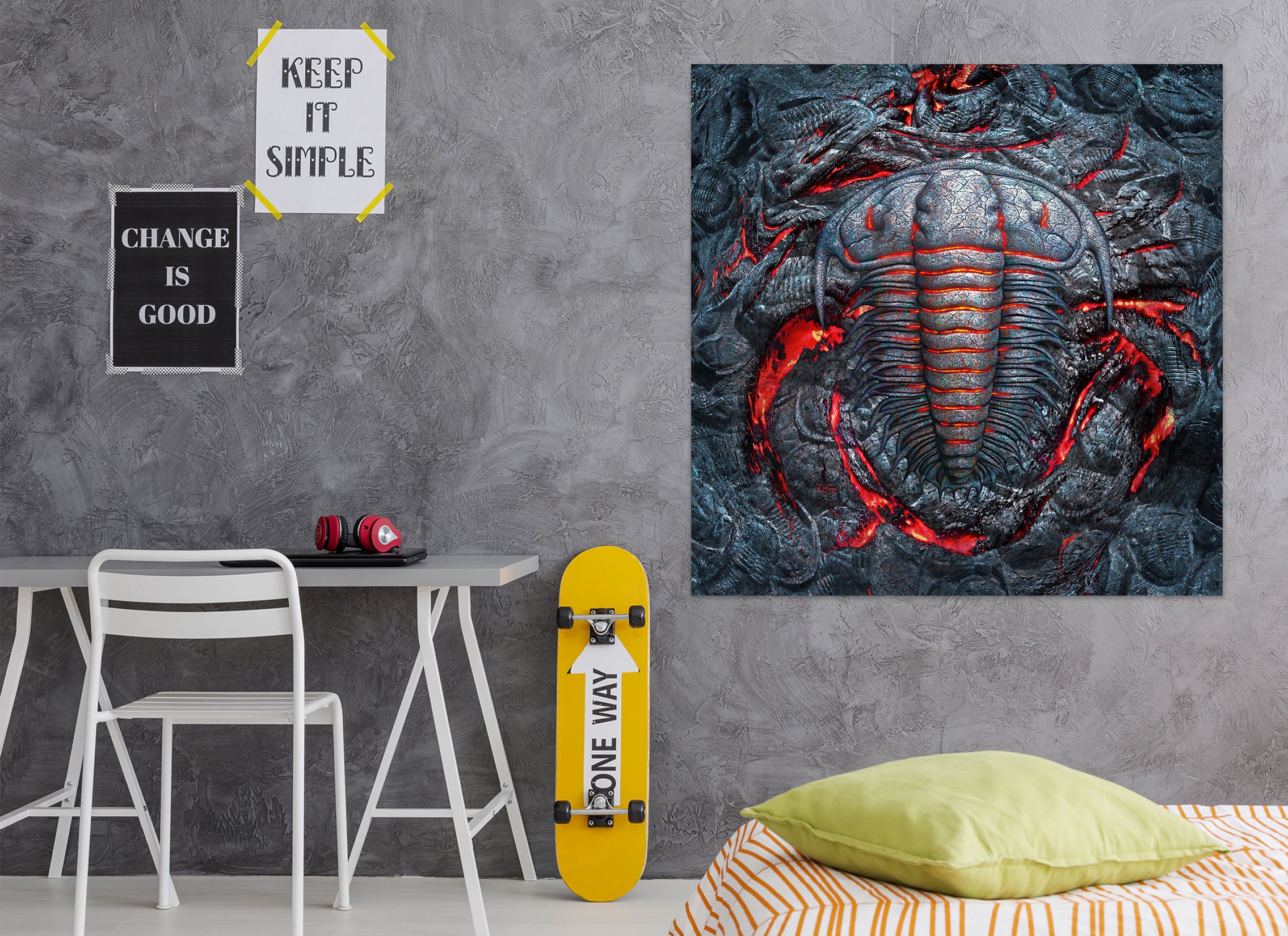 3D Permian Heat 85178 Jerry LoFaro Wall Sticker