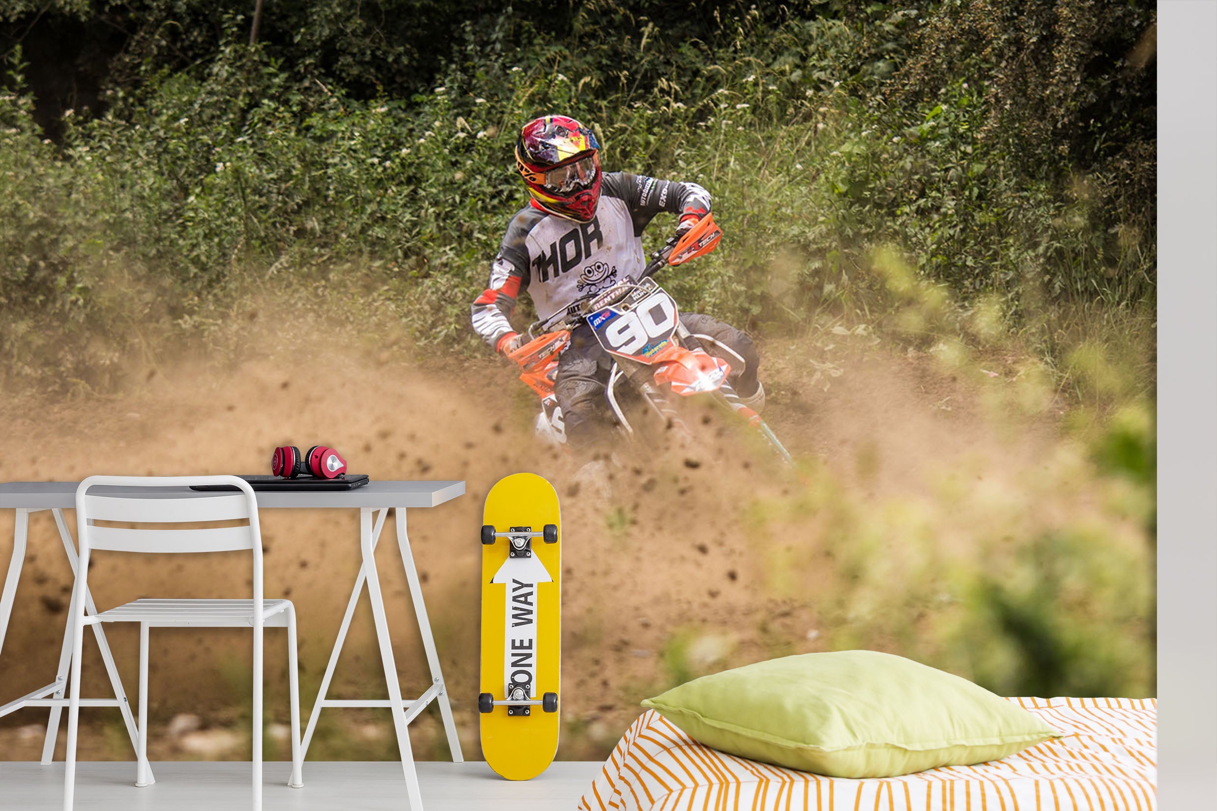 3D Mud Racing 188 Vehicle Wall Murals