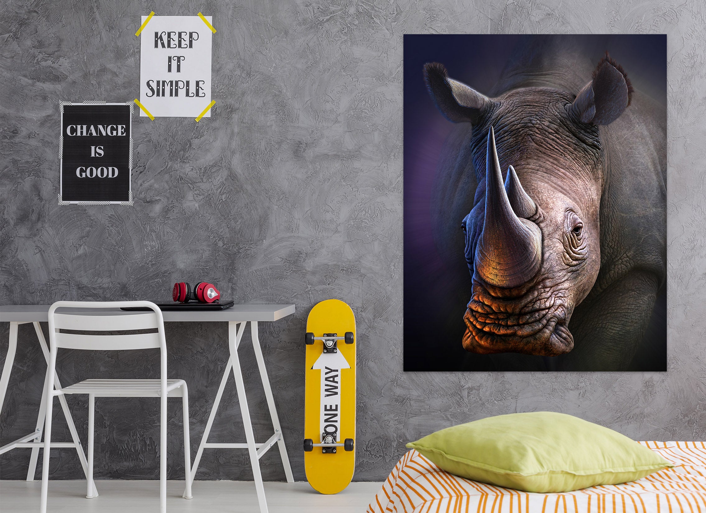 3D Rhino 85207 Jerry LoFaro Wall Sticker