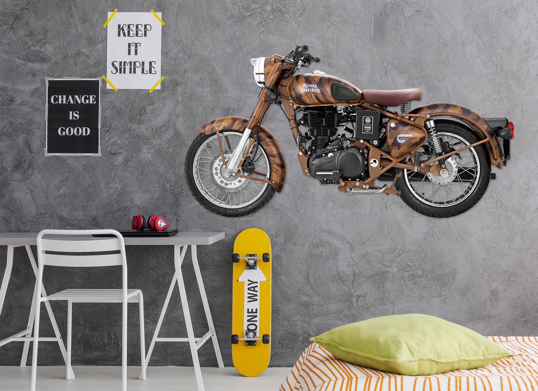 3D Mountain Motorcycle 210 Vehicles Wallpaper AJ Wallpaper 