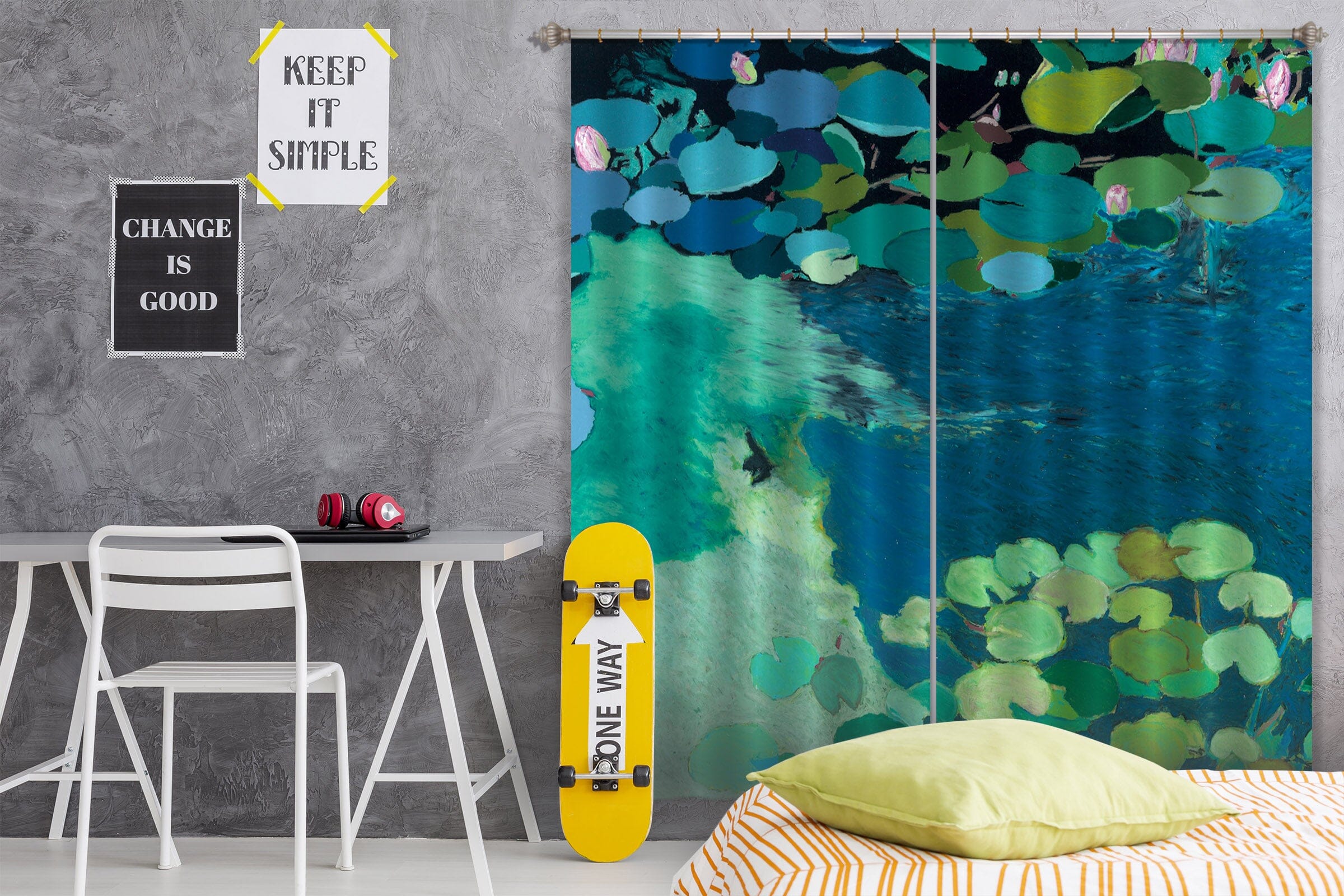 3D Summer Pool 229 Allan P. Friedlander Curtain Curtains Drapes Curtains AJ Creativity Home 