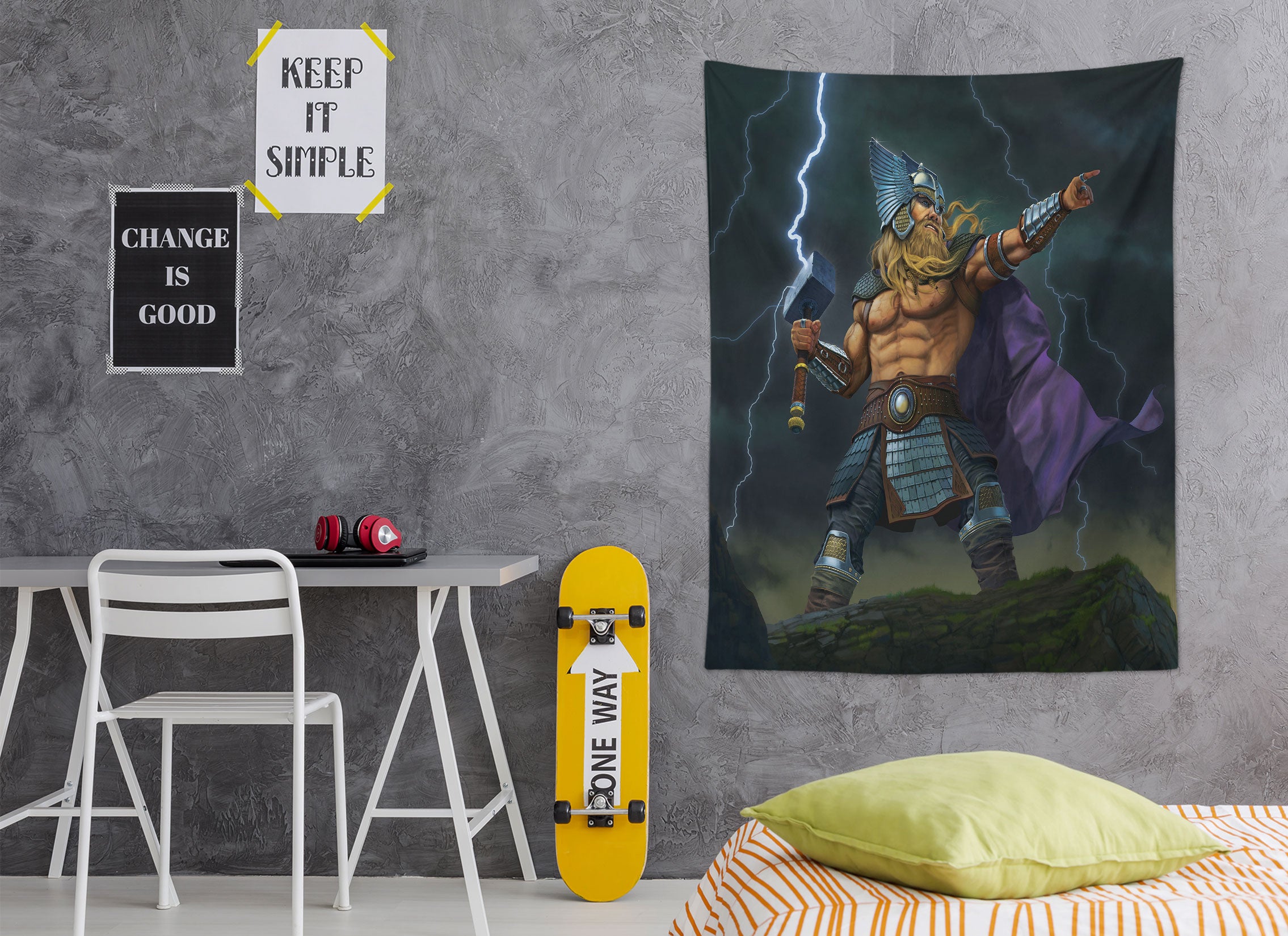 3D Thor 11739 Vincent Tapestry Hanging Cloth Hang