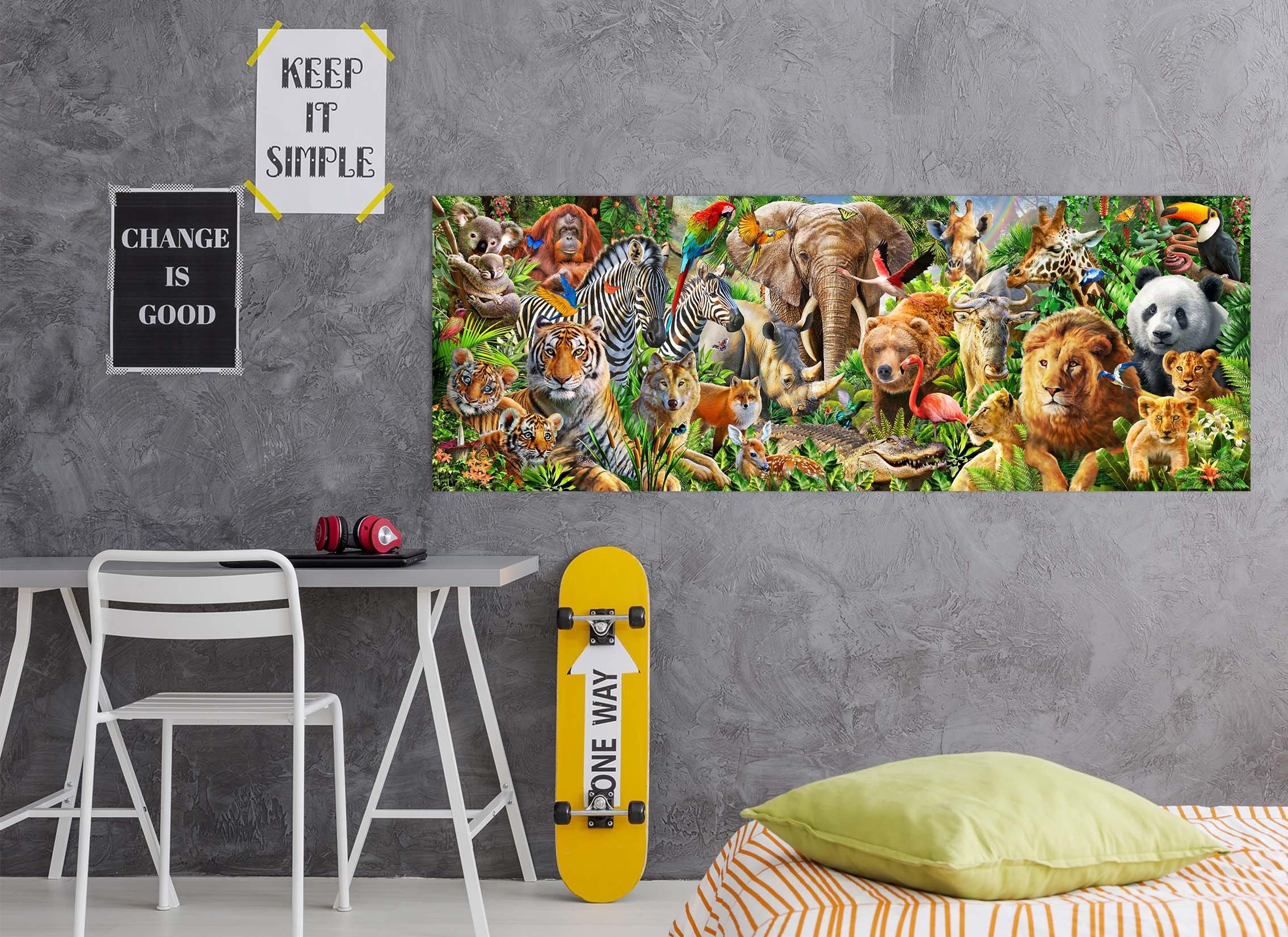 3D Animal World 025 Adrian Chesterman Wall Sticker Wallpaper AJ Wallpaper 2 