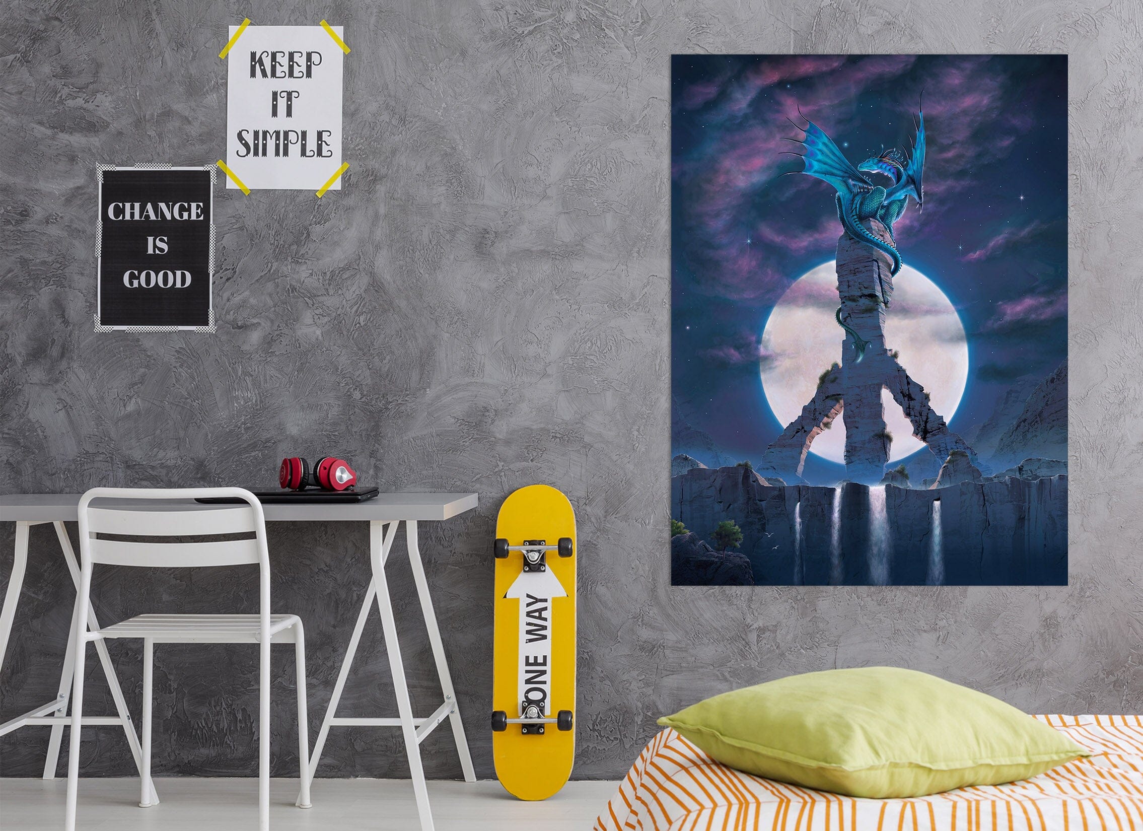 3D Peace Dragon Def 059 Vincent Hie Wall Sticker Wallpaper AJ Wallpaper 2 