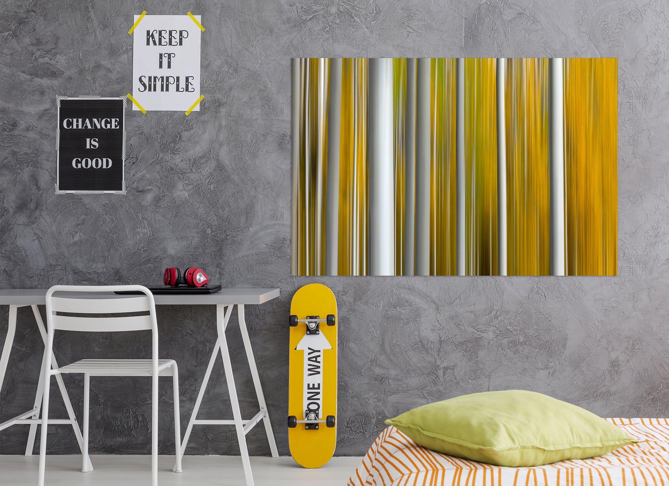 3D White Trunk 192 Marco Carmassi Wall Sticker Wallpaper AJ Wallpaper 2 
