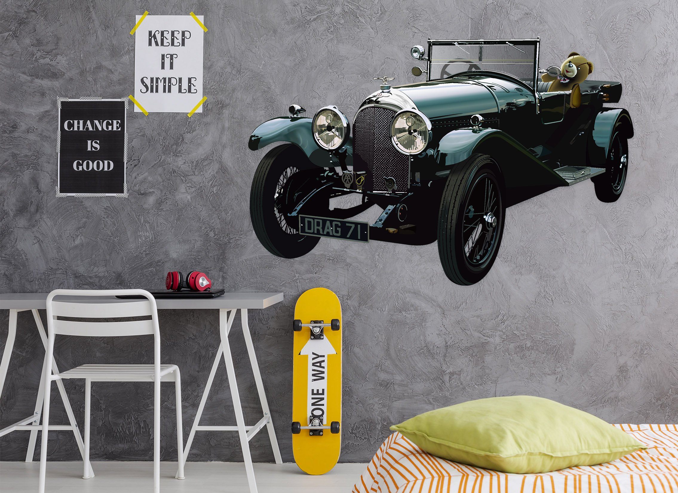 3D Classic Cars 0013 Vehicles Wallpaper AJ Wallpaper 