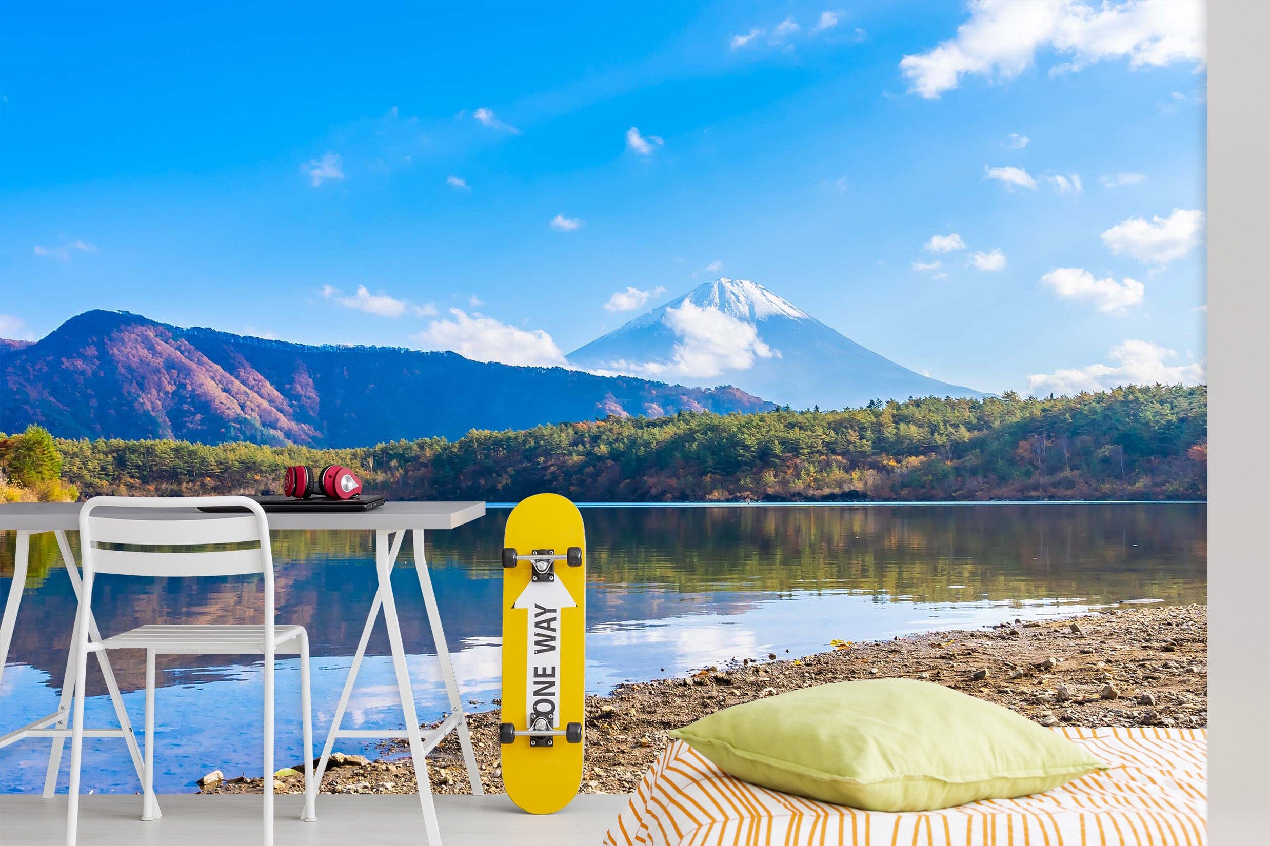 3D Lake Mountain 95 Wall Murals Wallpaper AJ Wallpaper 2 