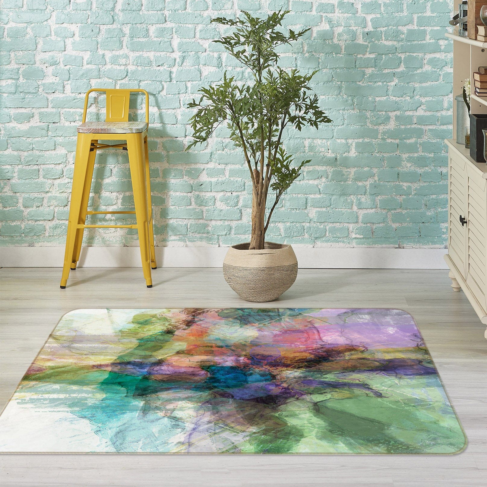 3D Color Oil Painting 128 Michael Tienhaara Rug Non Slip Rug Mat Mat AJ Creativity Home 