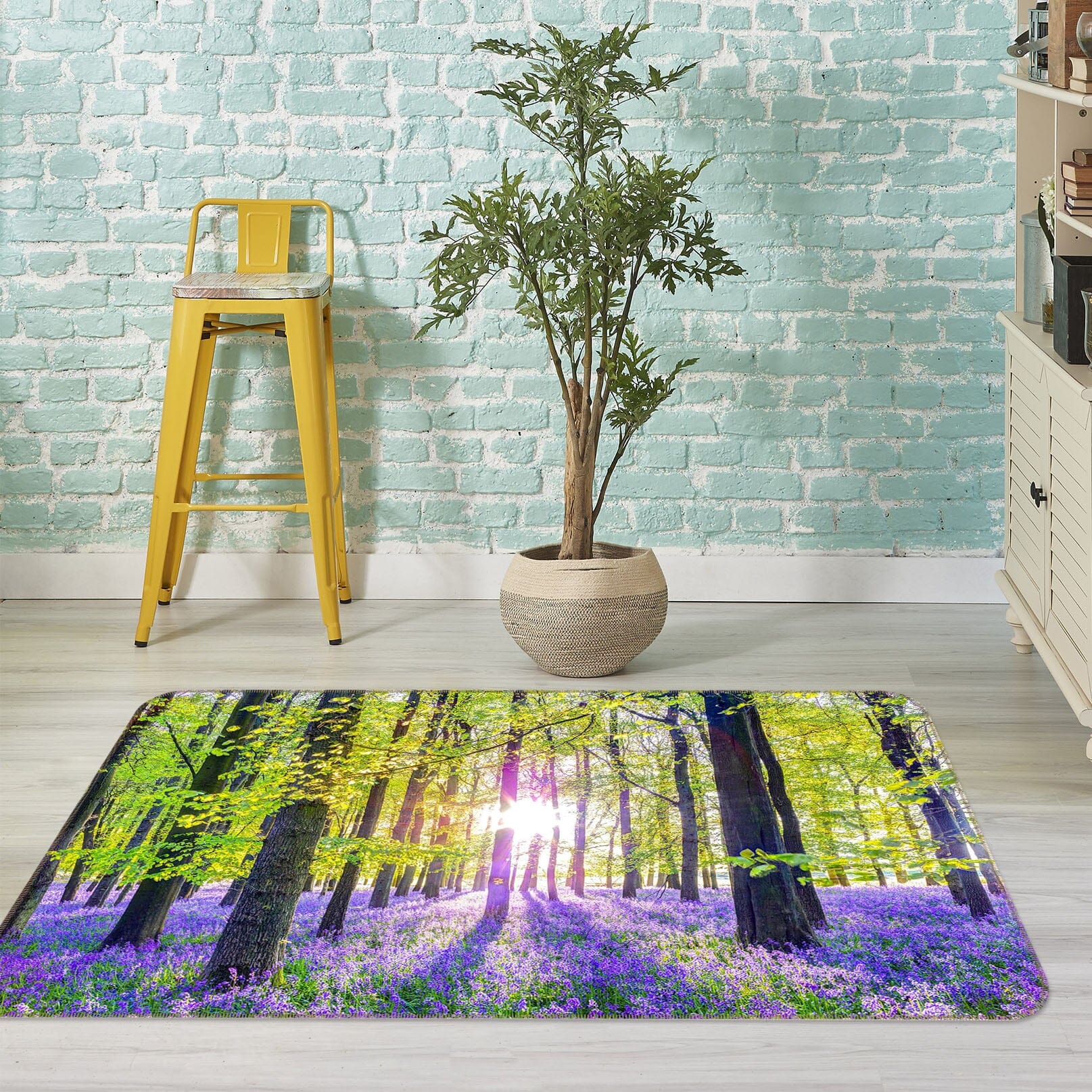 3D Sunshine Flower Sea 1015 Assaf Frank Rug Non Slip Rug Mat Mat AJ Creativity Home 