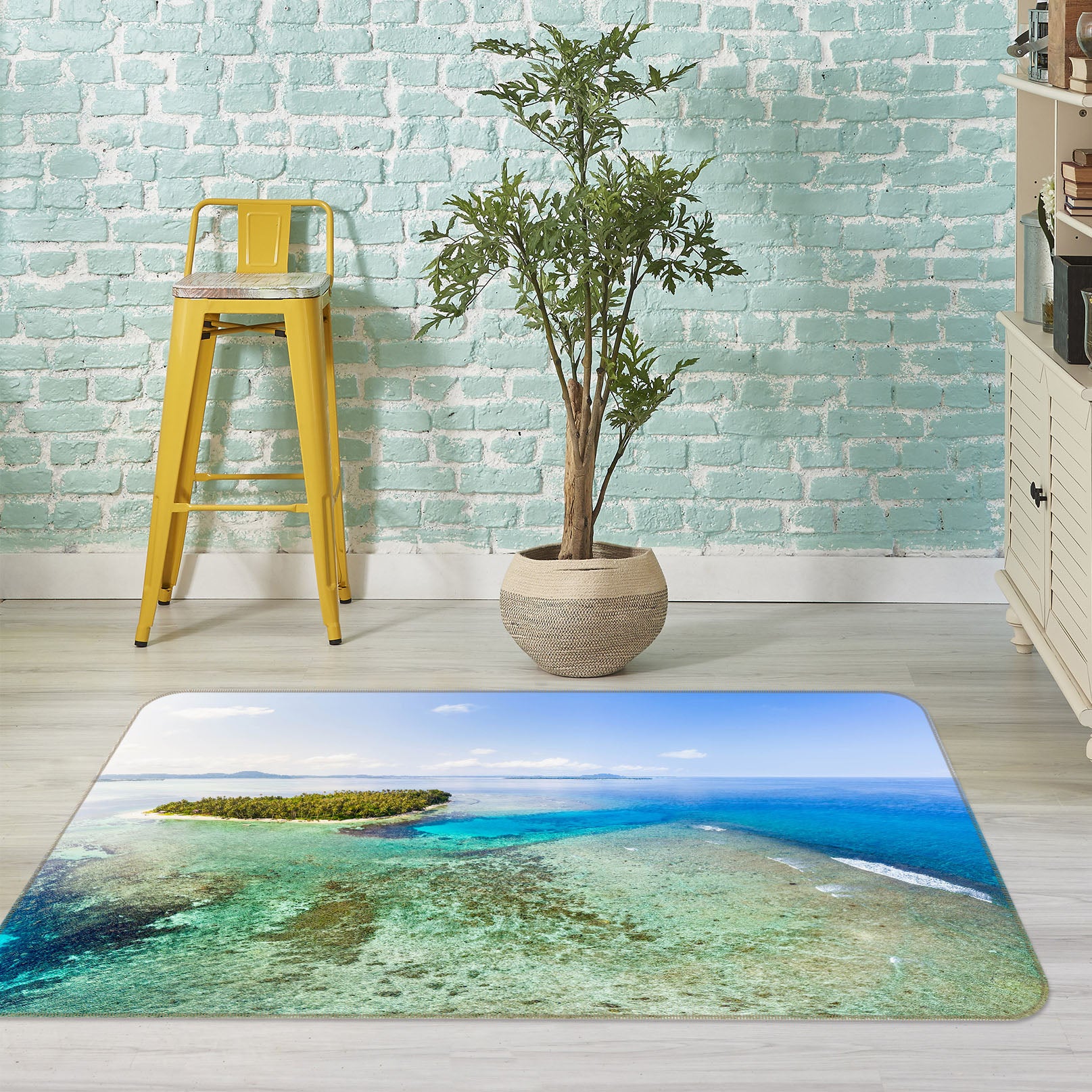 3D Island 31031 Non Slip Rug Mat