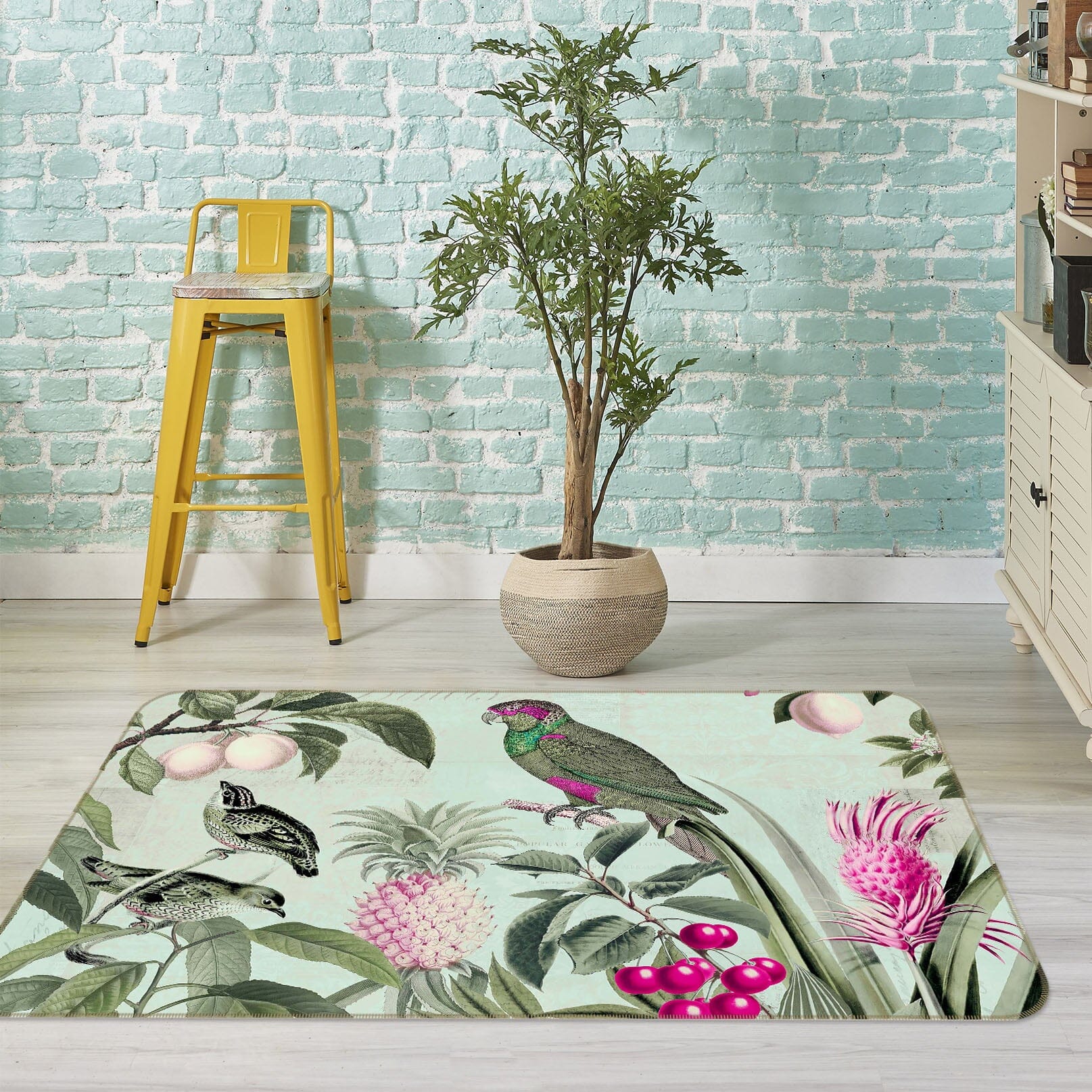 3D Fruit Paradise 1019 Andrea haase Rug Non Slip Rug Mat Mat AJ Creativity Home 