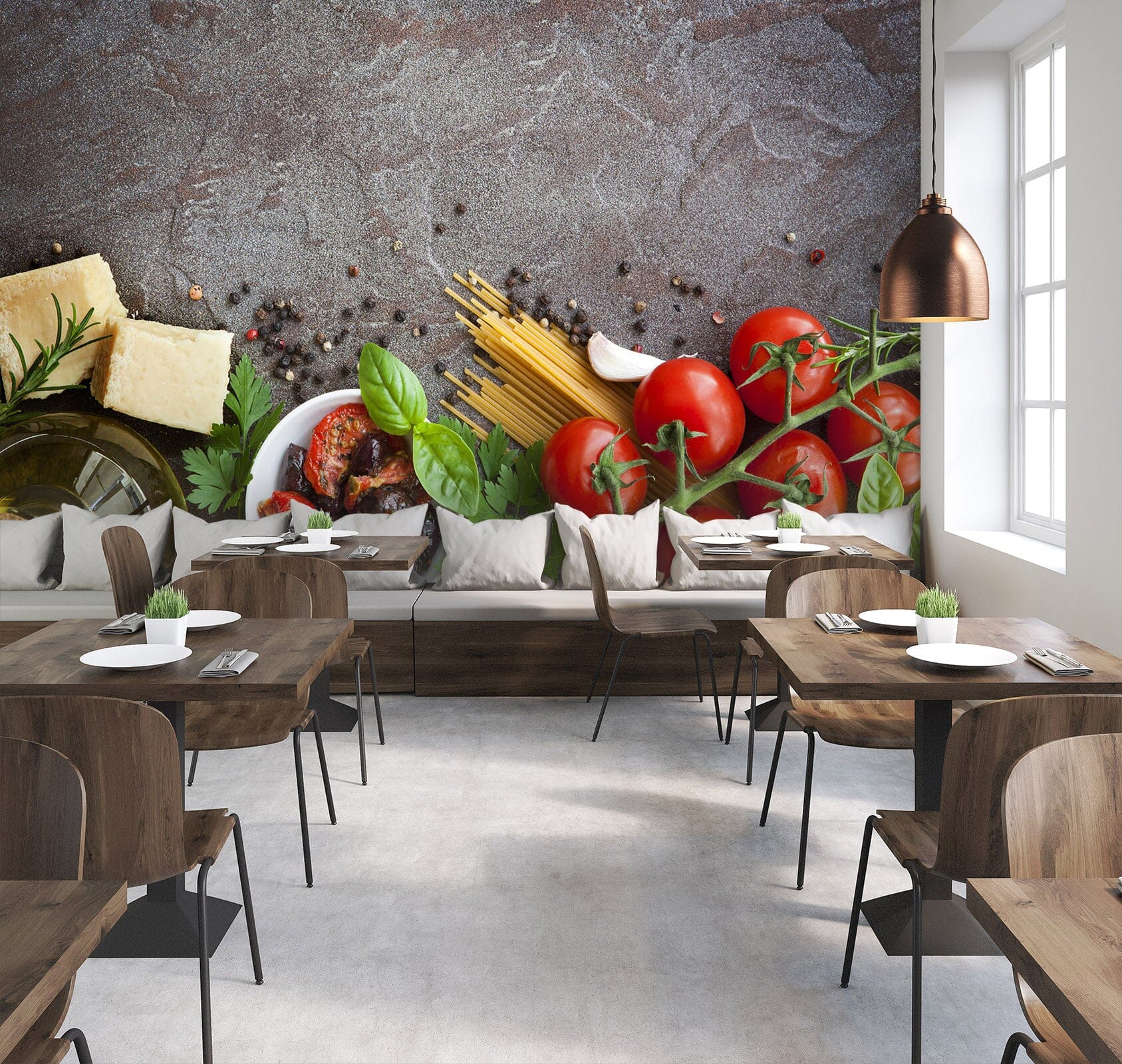 3D Fresh Ingredients 328 Wall Murals Wallpaper AJ Wallpaper 2 